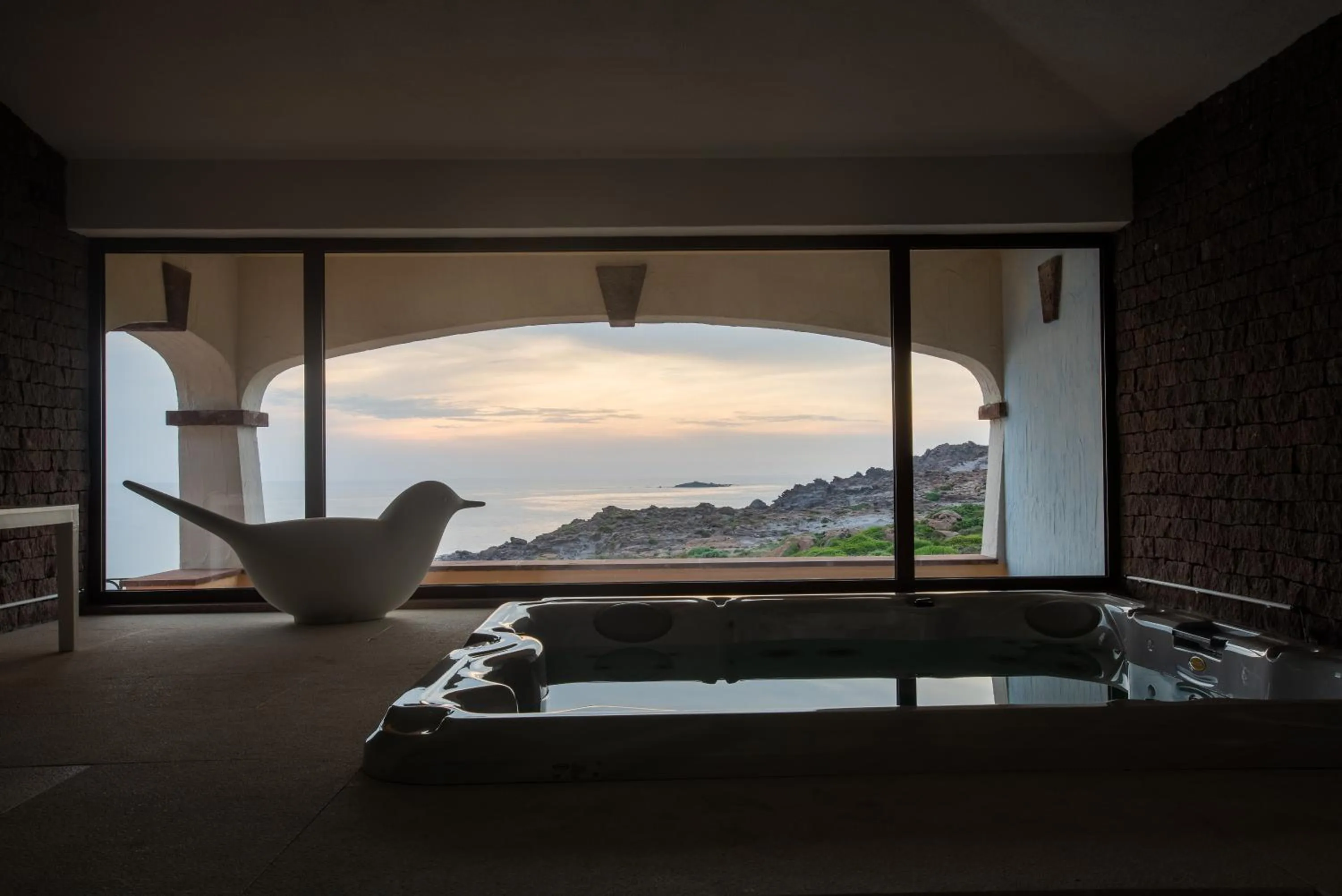 Hot Tub in Hotel Lido degli Spagnoli Wellness & Spa