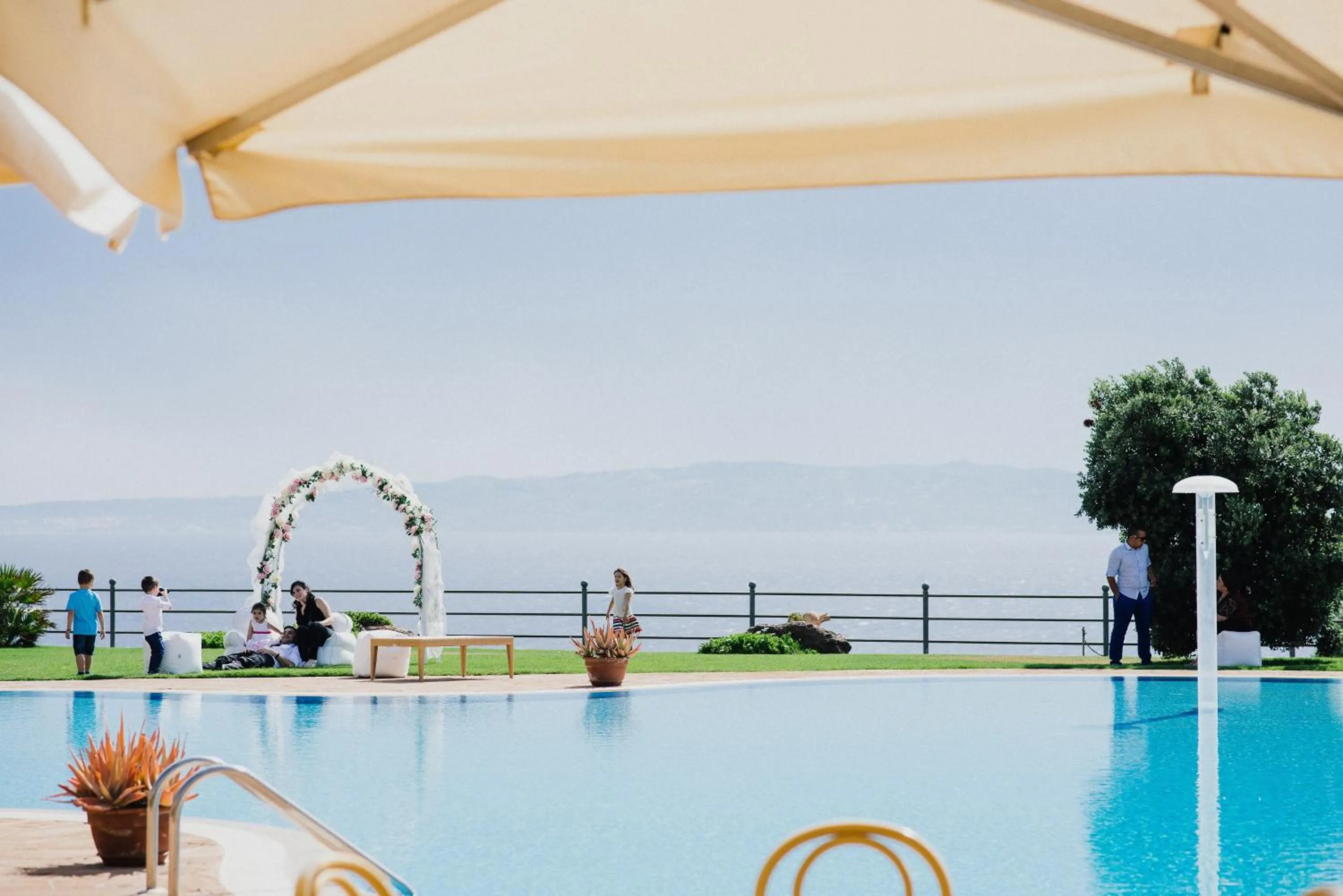 Pool view in Hotel Lido degli Spagnoli Wellness & Spa