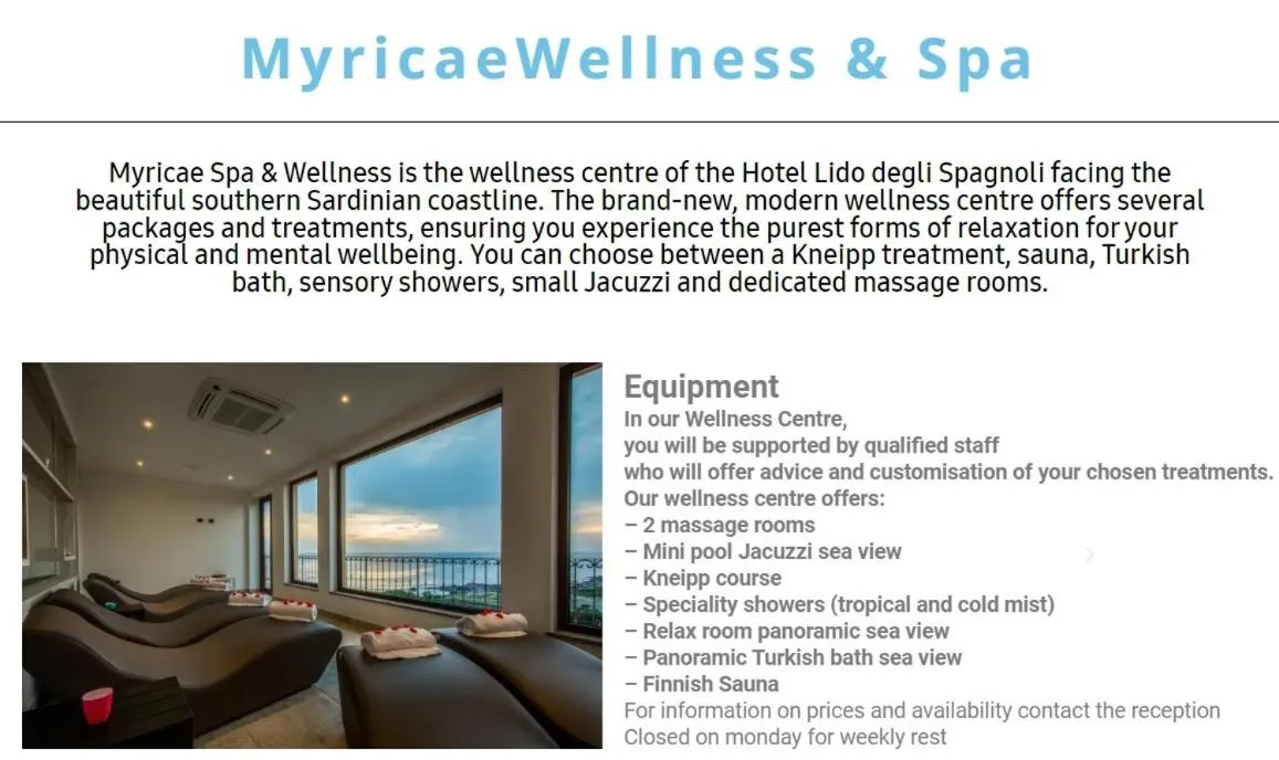 Hot Tub in Hotel Lido degli Spagnoli Wellness & Spa
