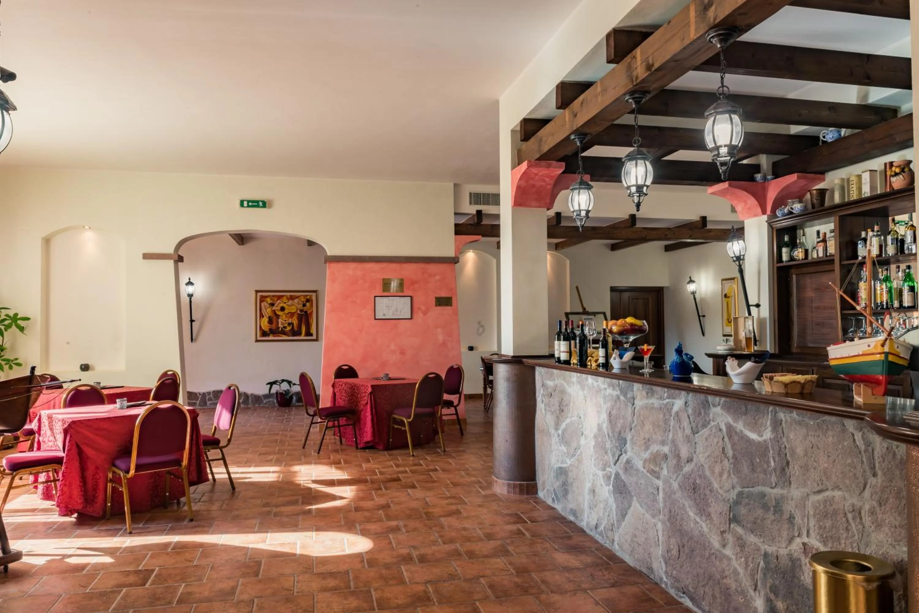 Lounge or bar in Hotel Lido degli Spagnoli Wellness & Spa