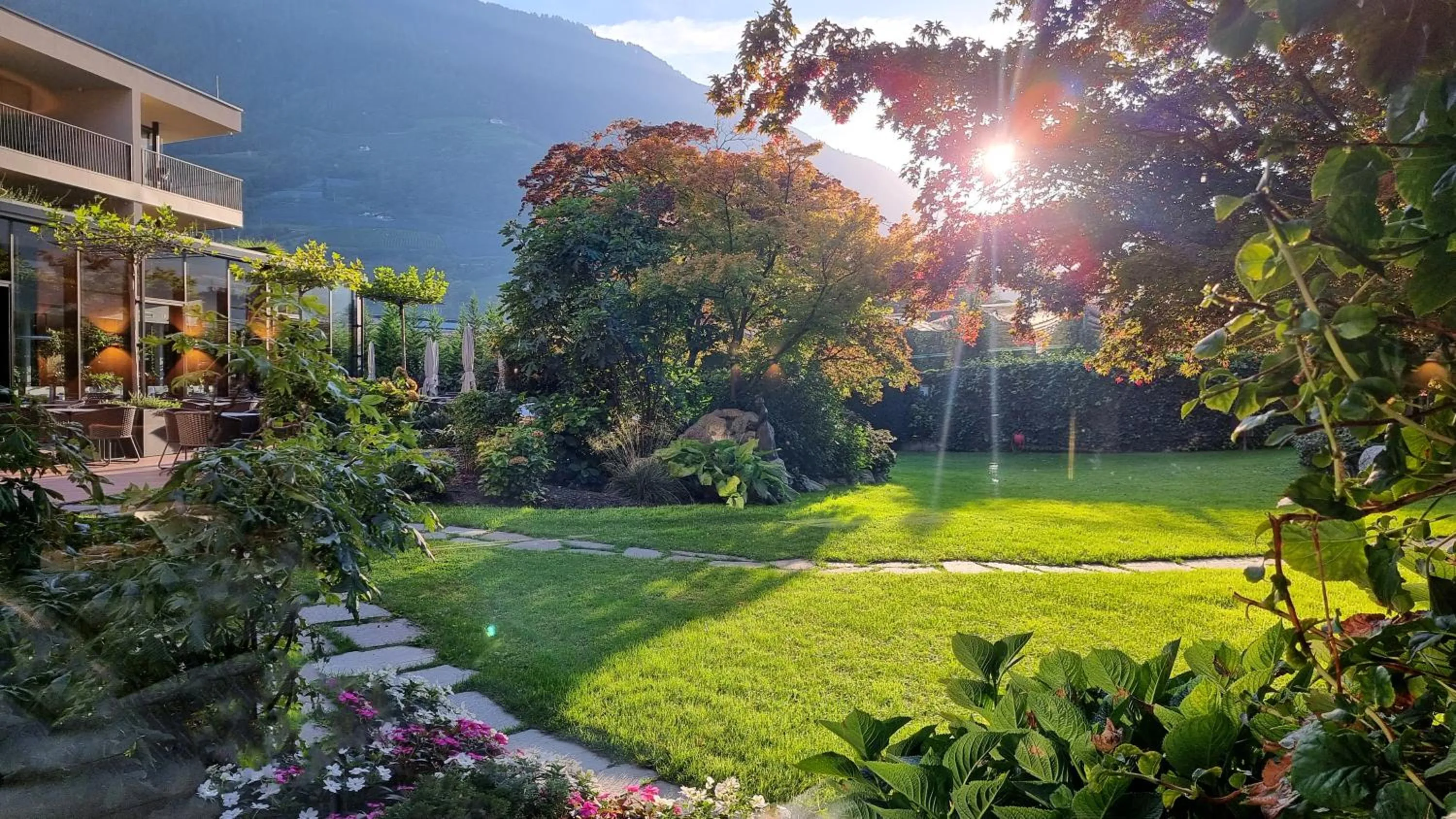 Garden in Hotel Wiesenhof
