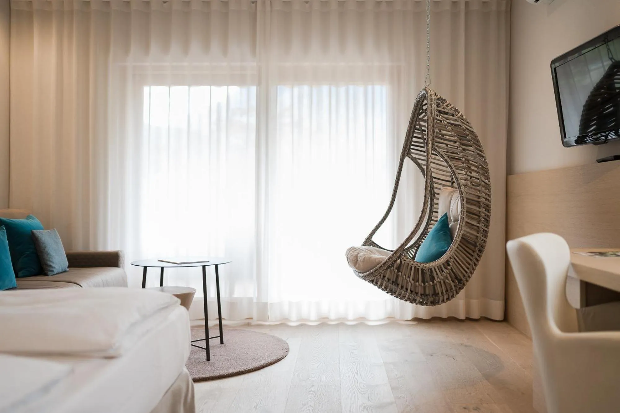 TV and multimedia, Bed in Hotel Wiesenhof