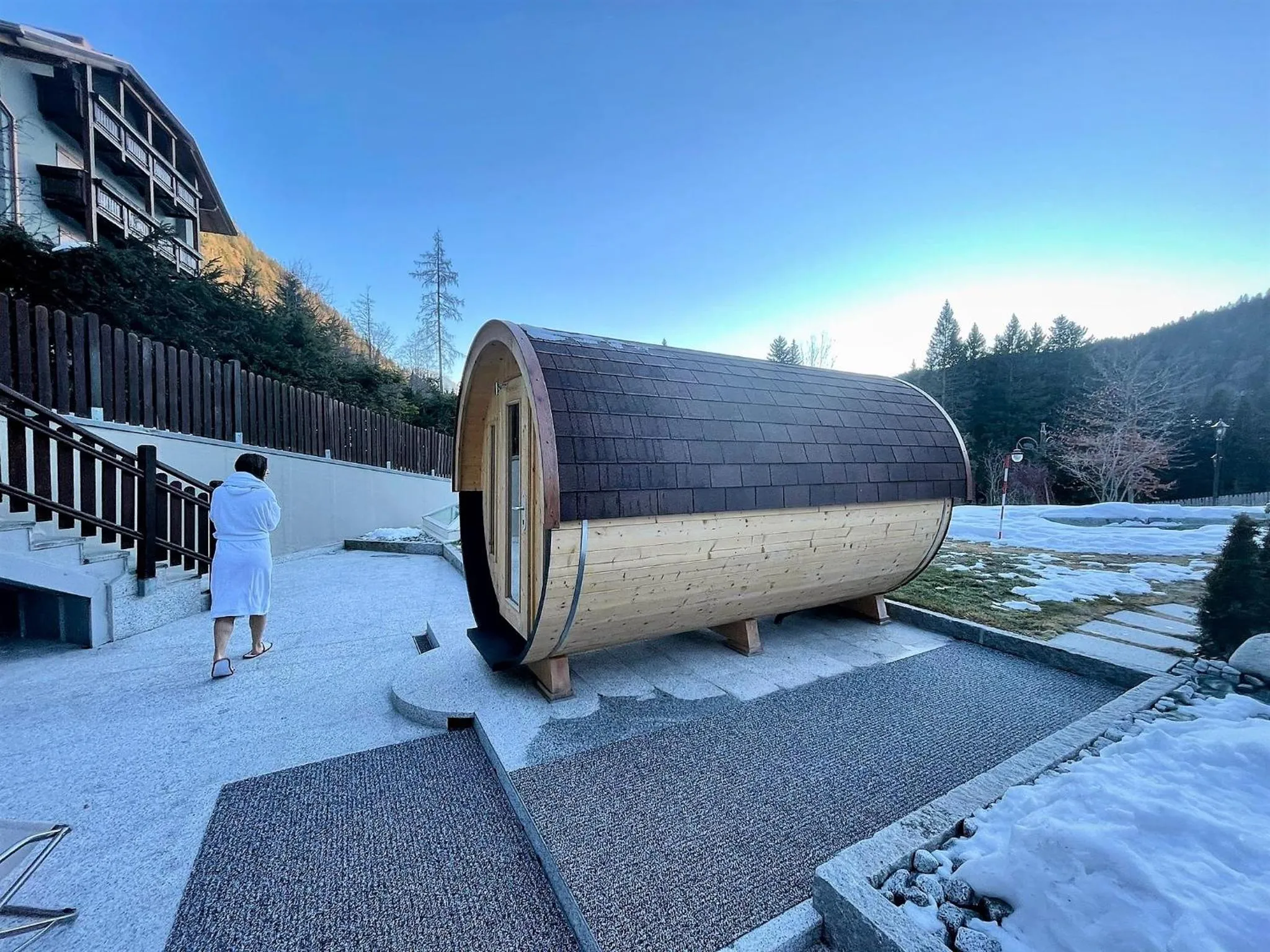 Sauna in Hotel Gianna