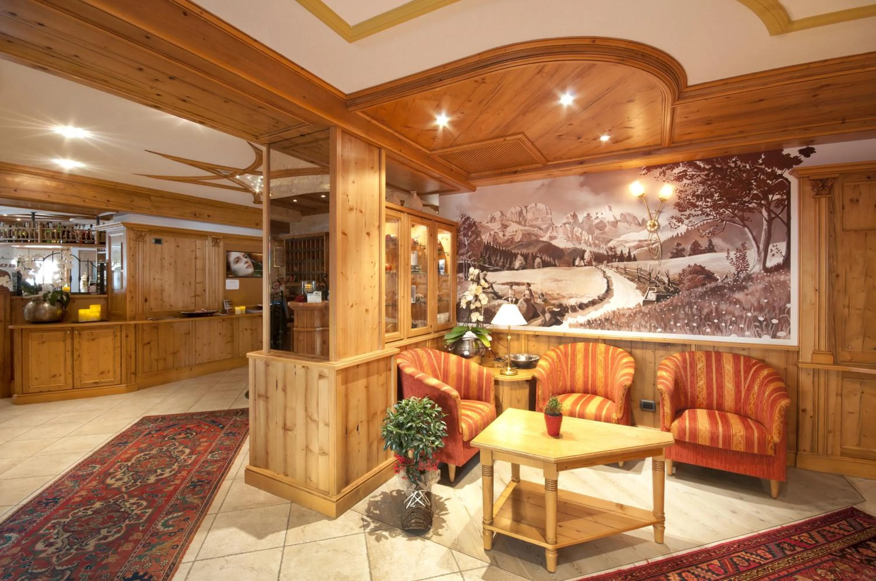 Lobby or reception in Hotel Gianna