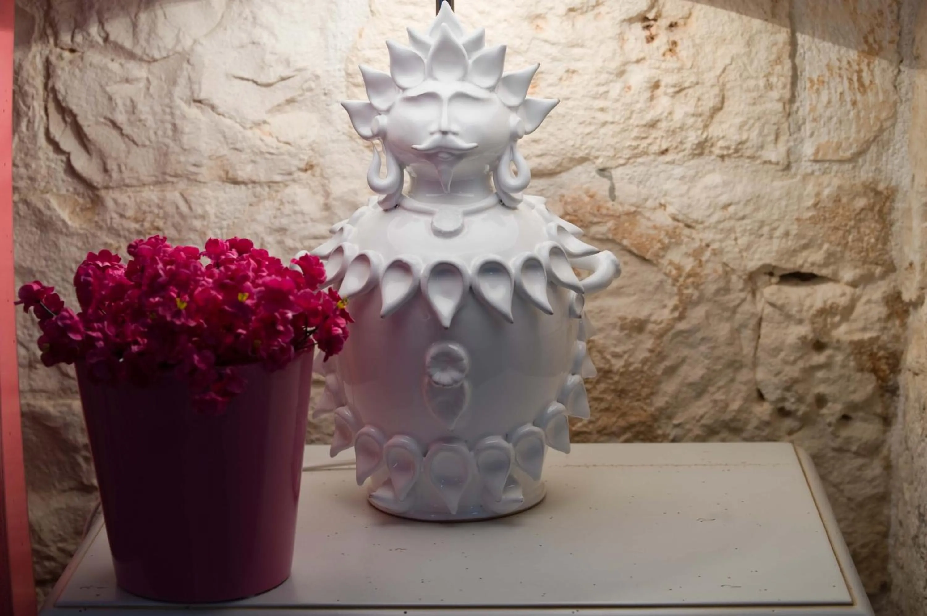 Decorative detail in Le Alcove - Luxury Hotel nei Trulli