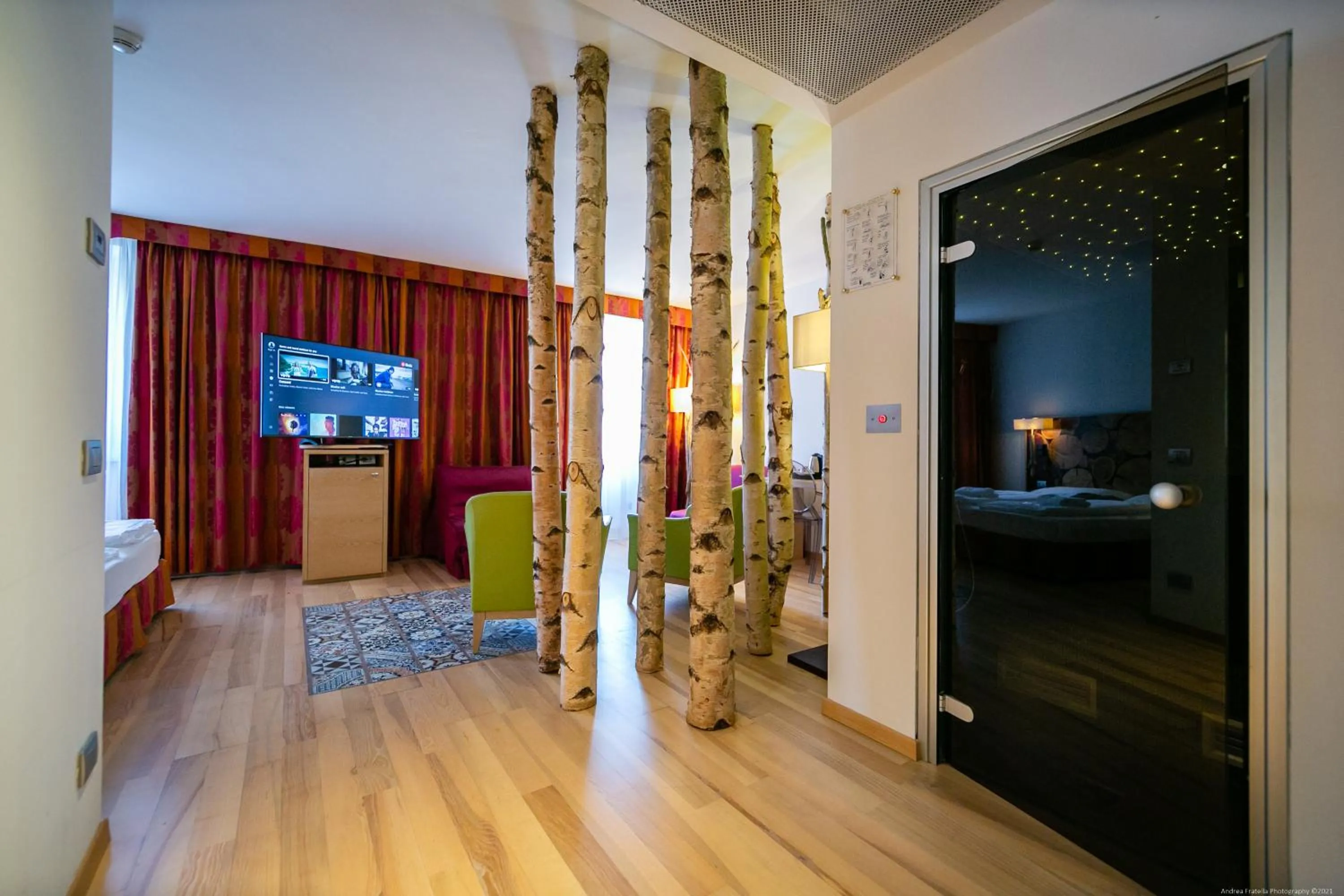 Steam room in Boutique Exclusive B&B