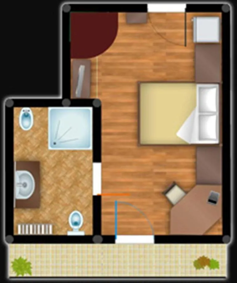 Floor plan in Dolasilla Park Hotel