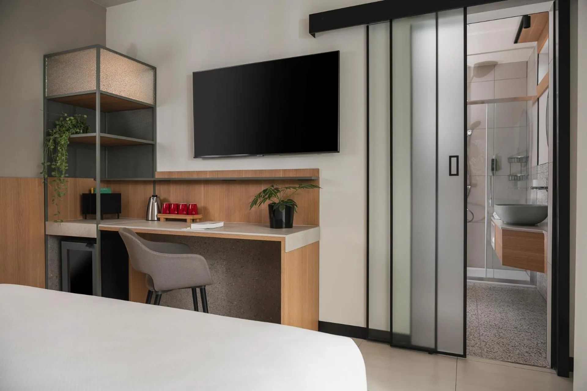 Bathroom in Aqua Hotel