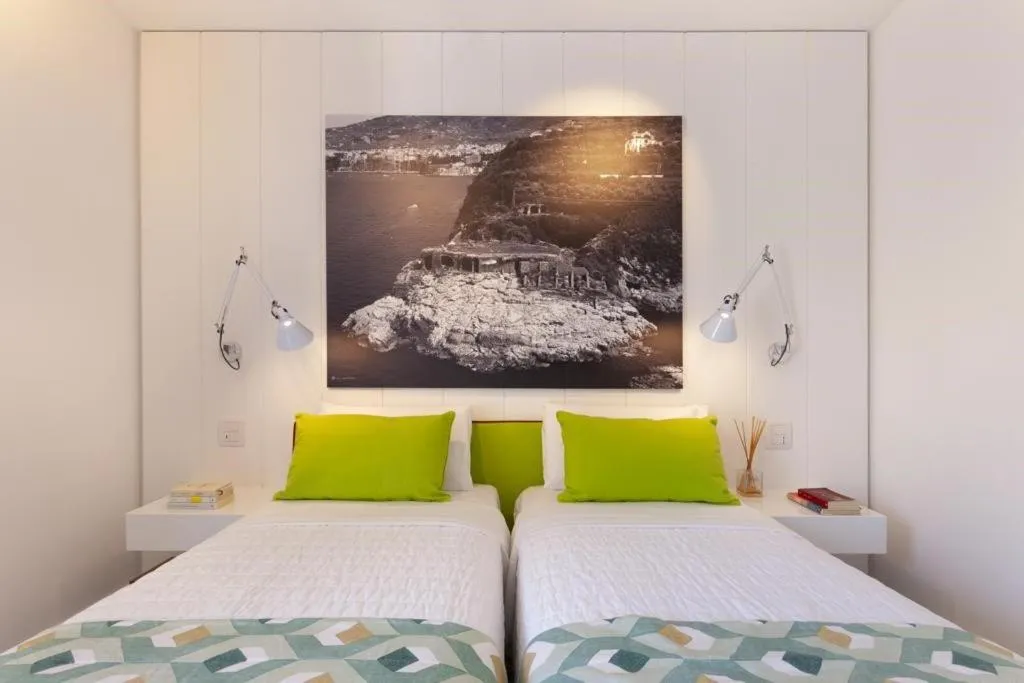 Bed in Grand Hotel Riviera