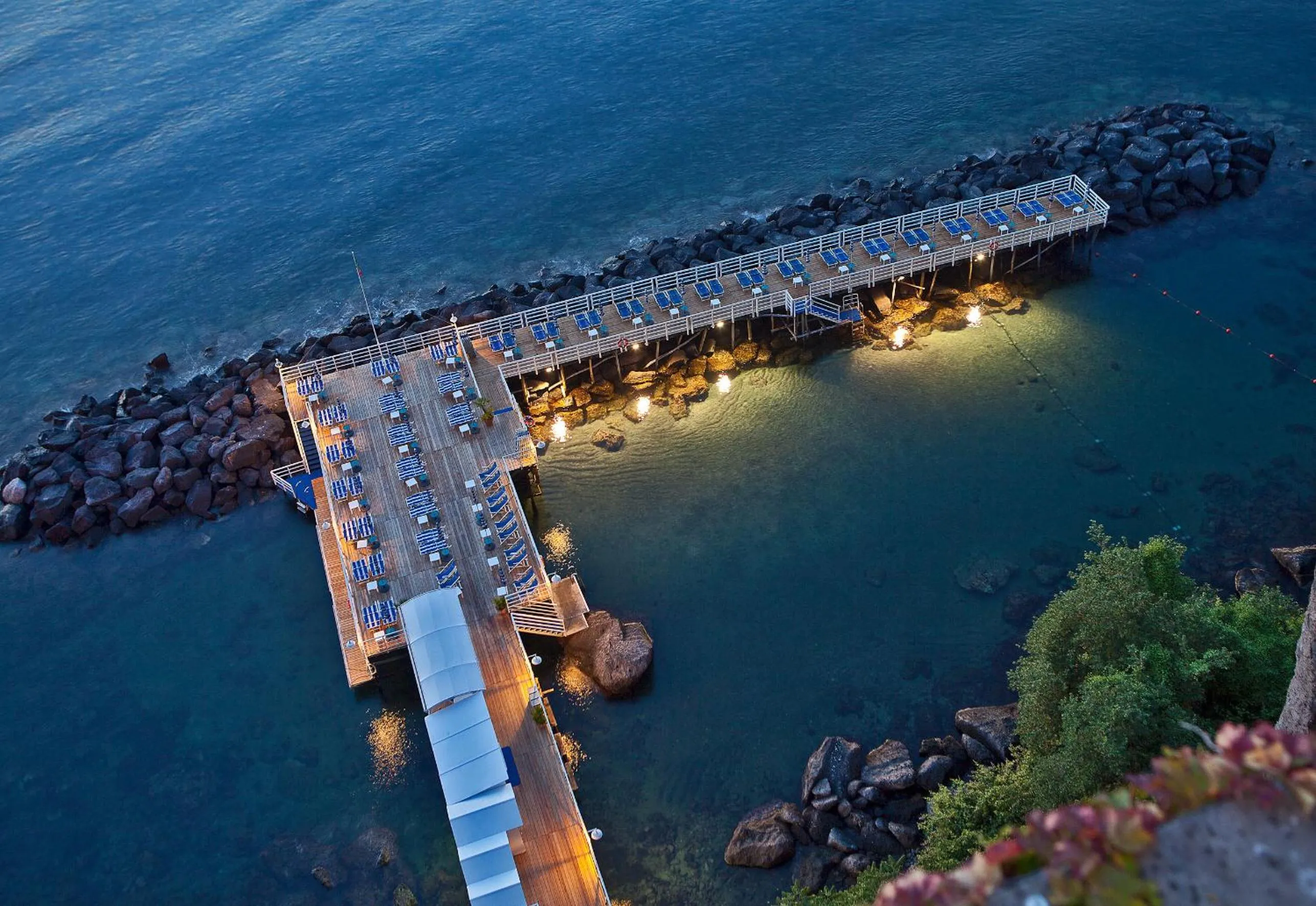 Bird's eye view in Grand Hotel Riviera
