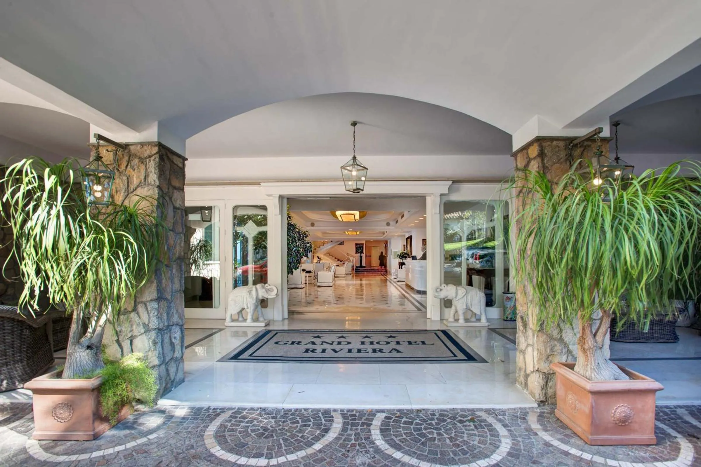 Lobby or reception in Grand Hotel Riviera
