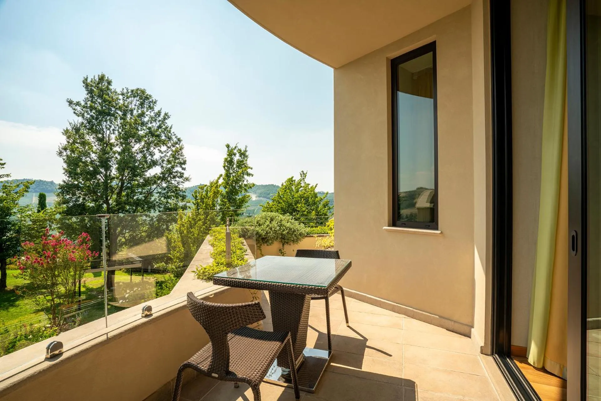 Balcony/Terrace in Il Boscareto Resort & Spa
