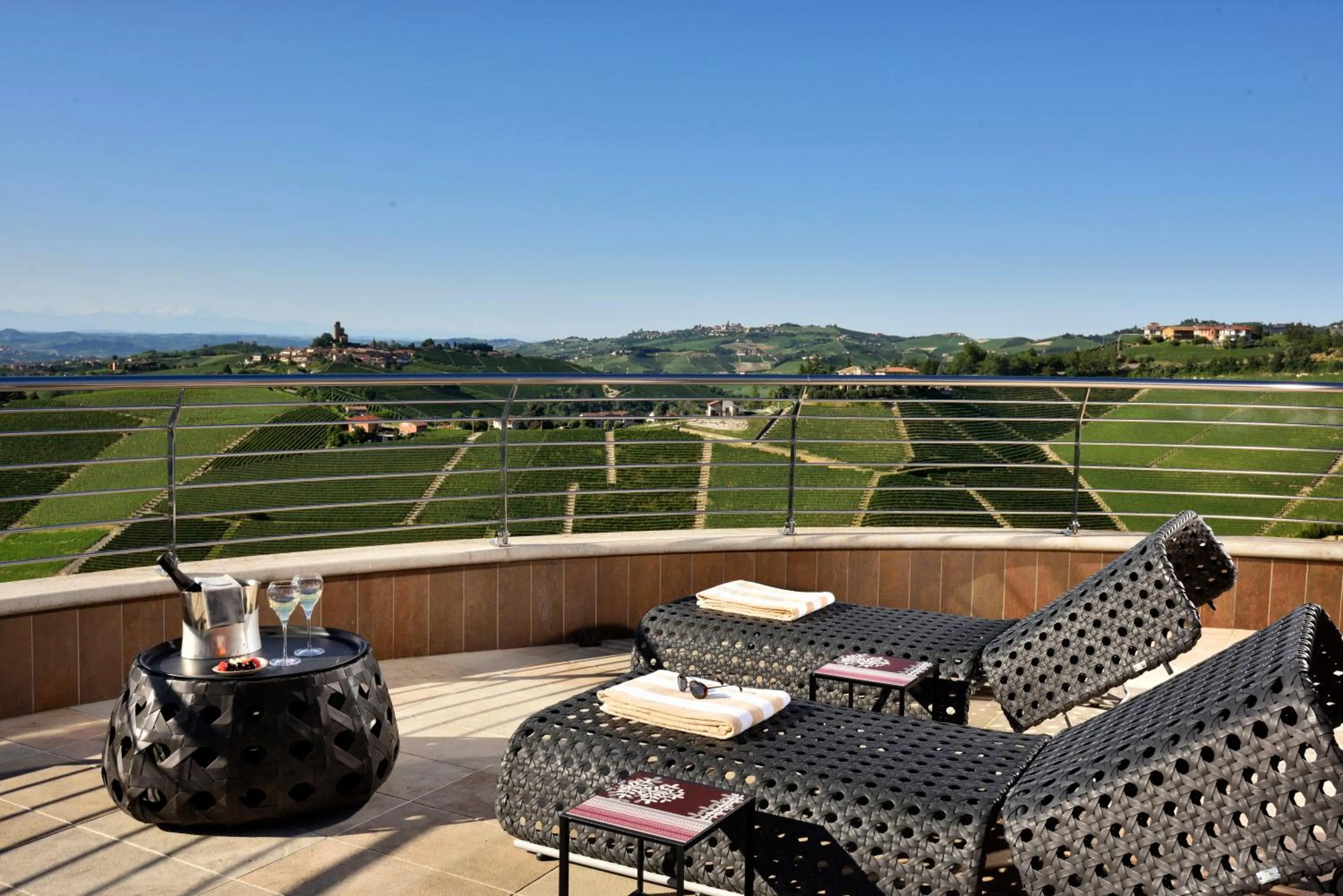 Balcony/Terrace in Il Boscareto Resort & Spa