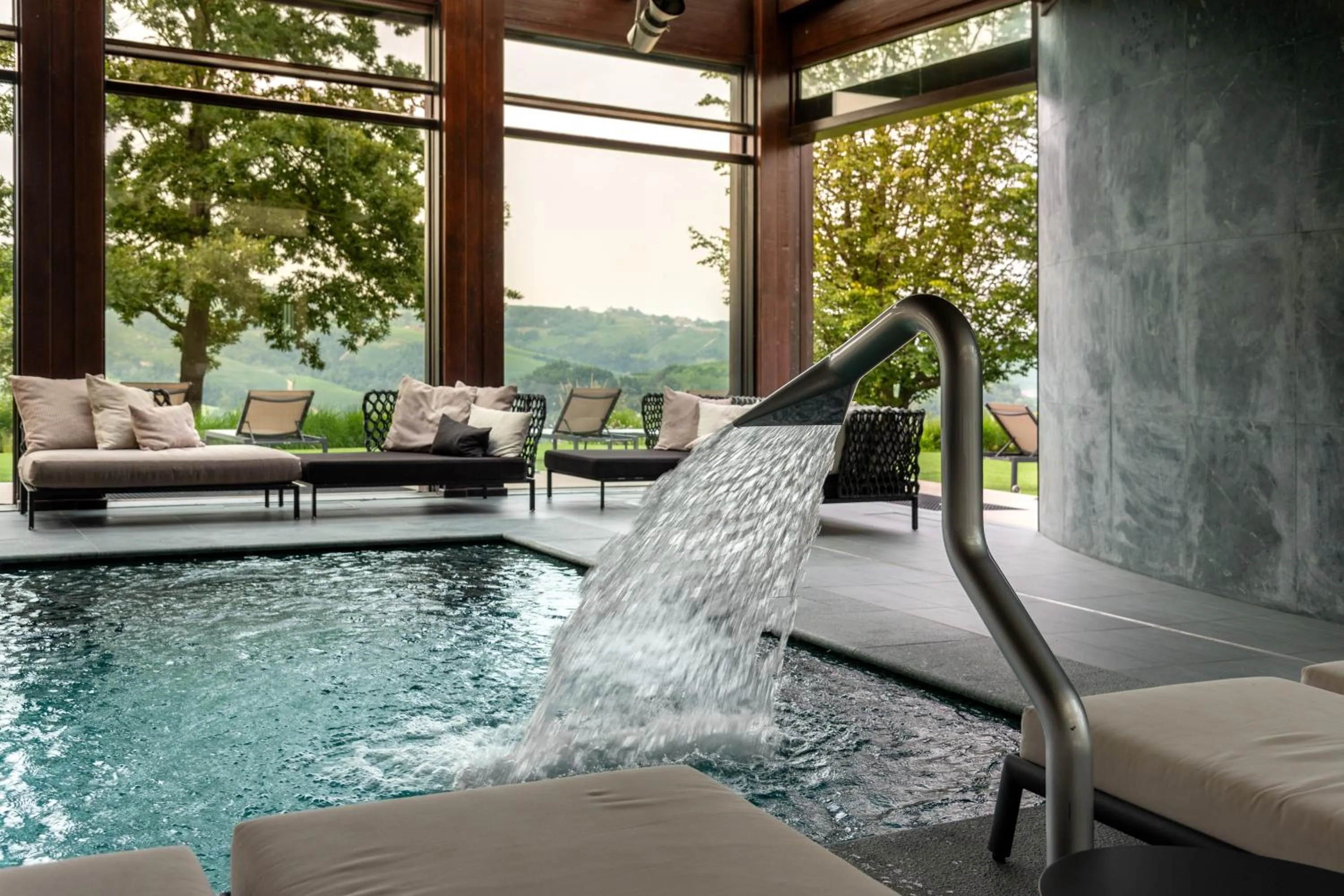 Swimming pool in Il Boscareto Resort & Spa