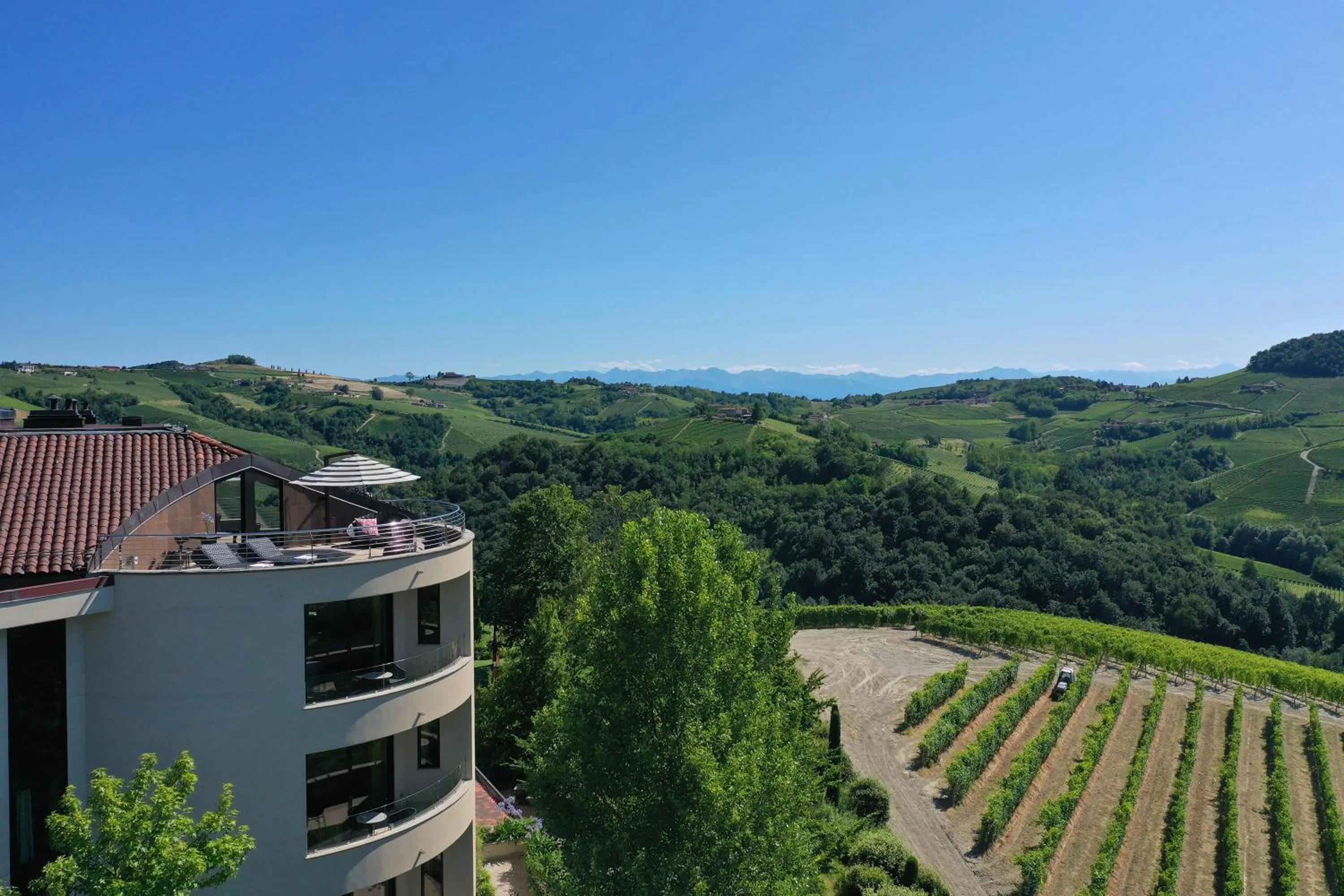 Property building in Il Boscareto Resort & Spa