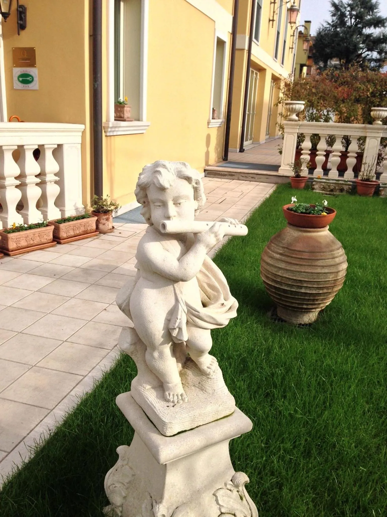 Garden in Hotel Doge