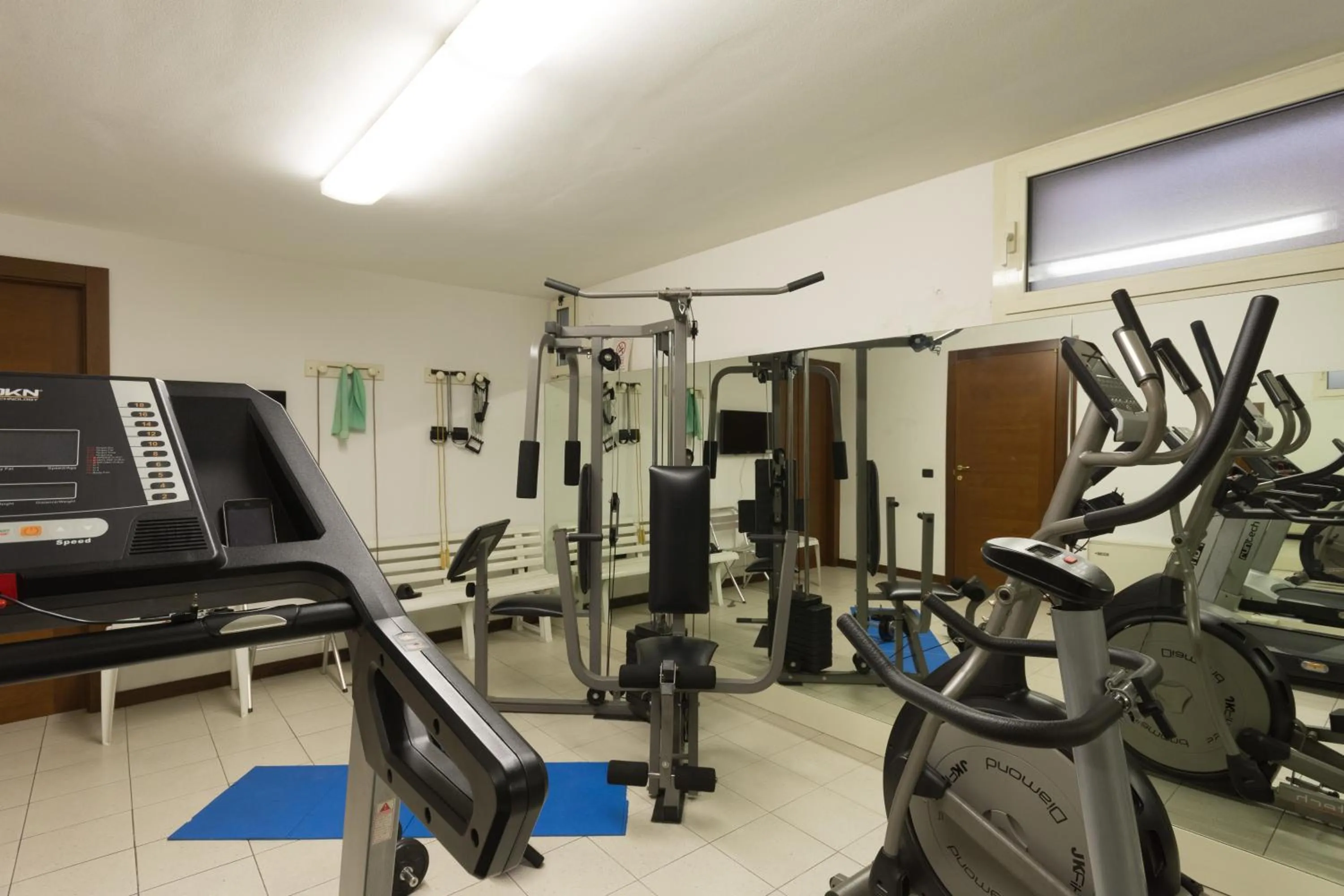 Fitness centre/facilities in Hotel Doge