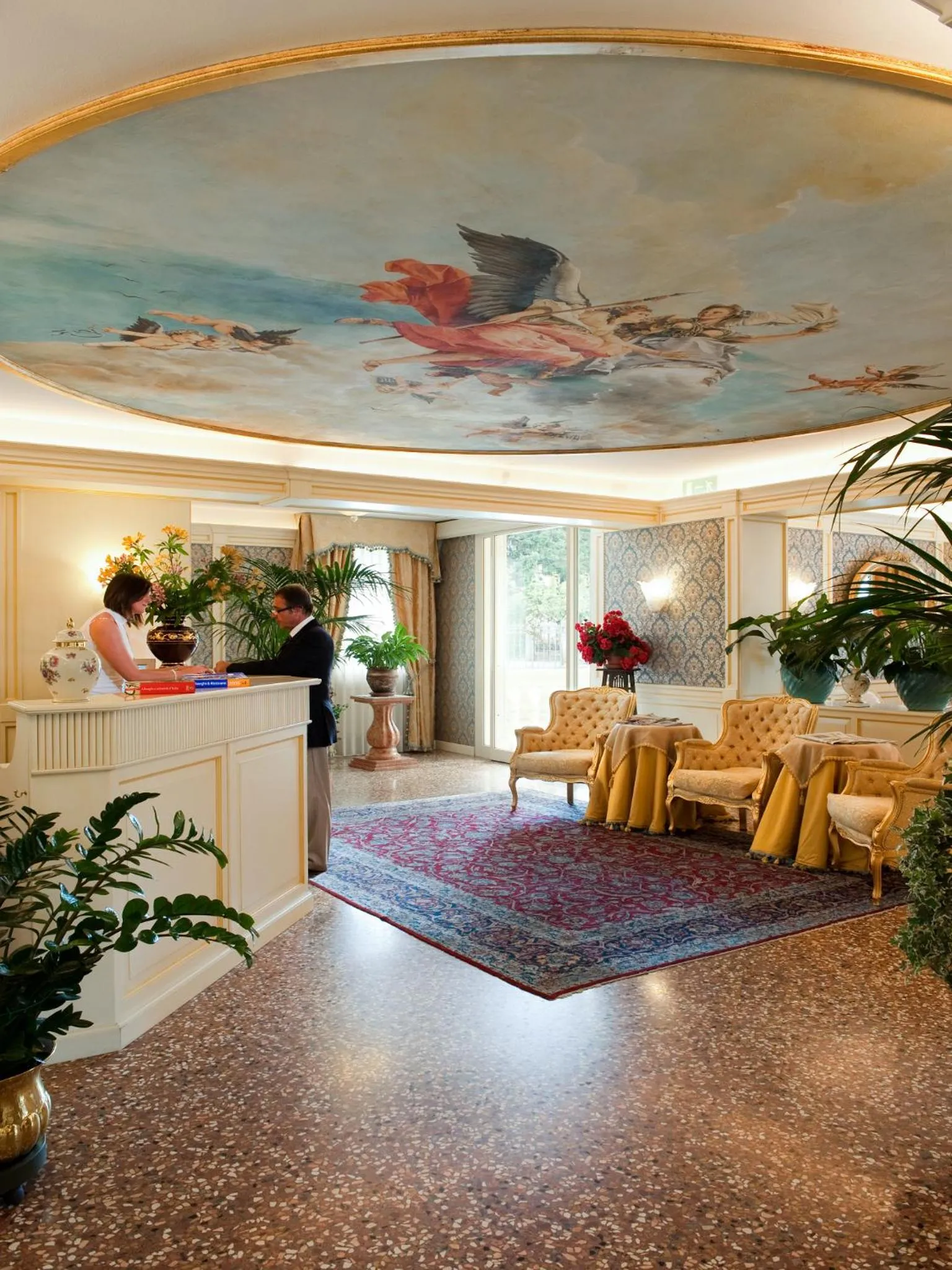 Lobby or reception in Hotel Doge
