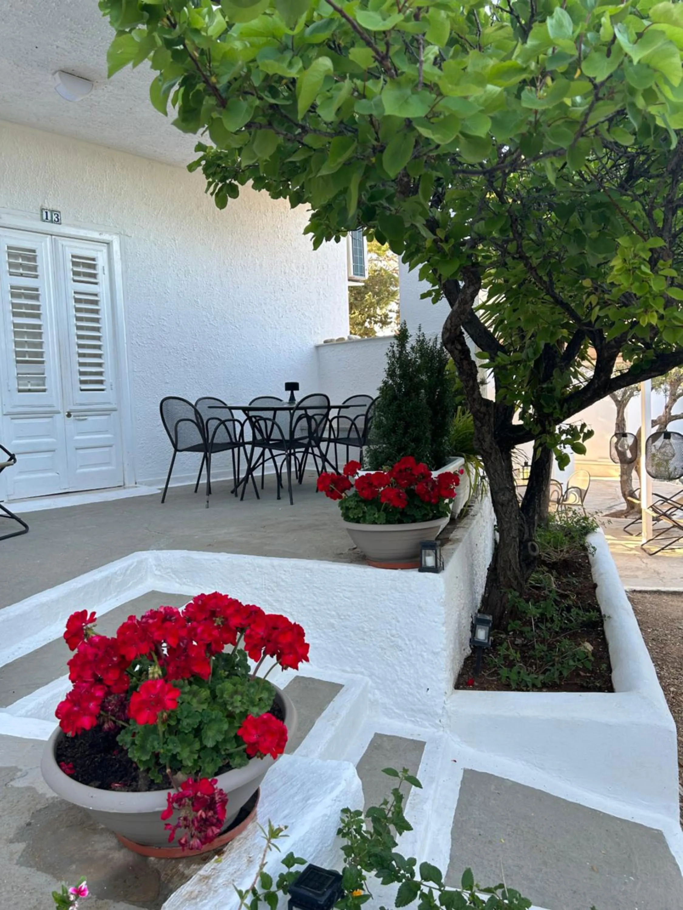 Garden view in Residence Guidaloca