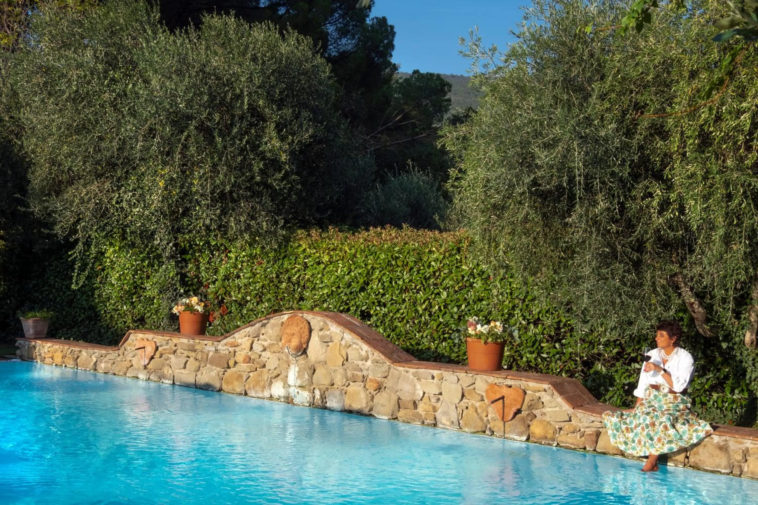 Swimming pool in Locanda Del Molino