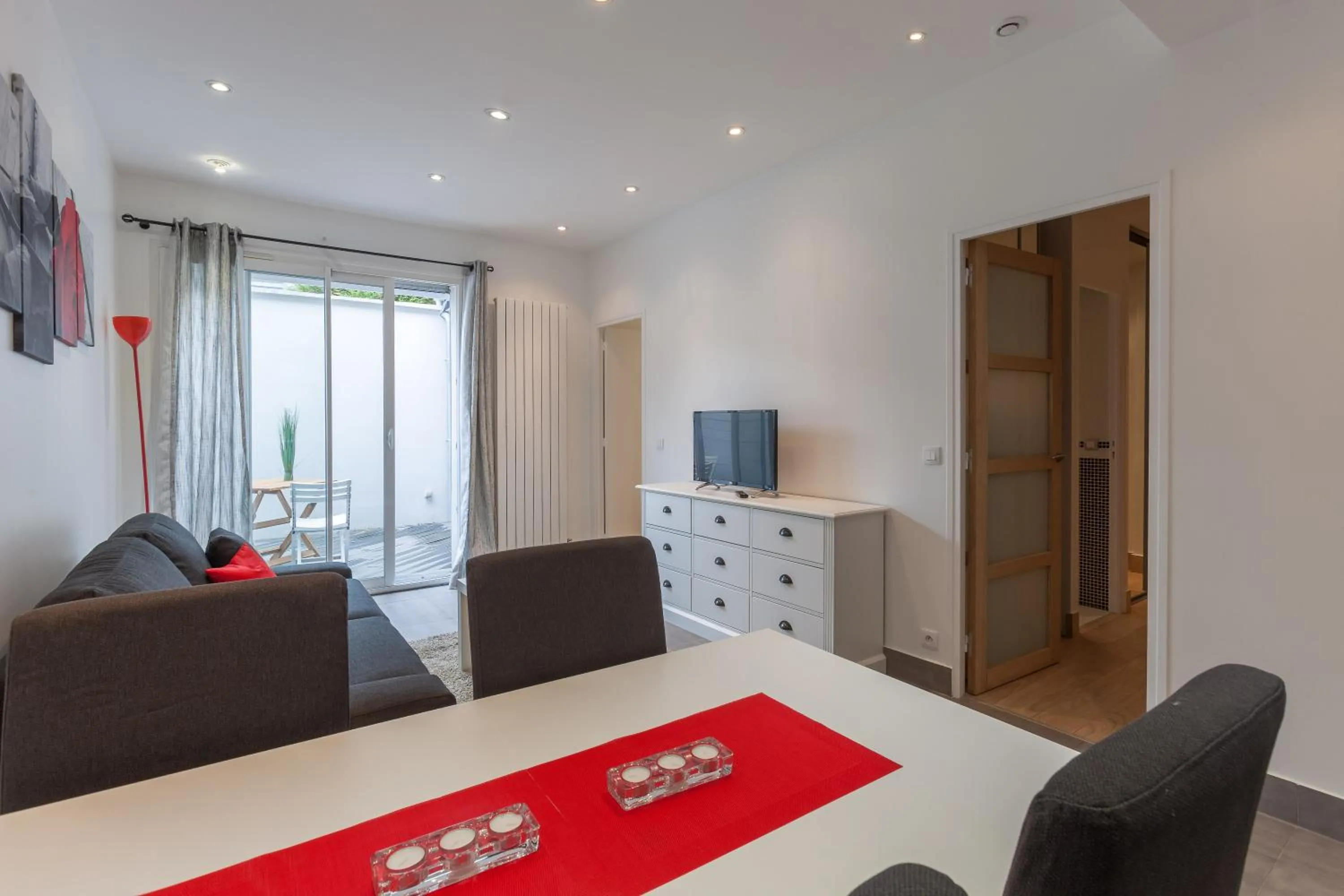 Living room in Résidence Hôtel Le Relais Amélie