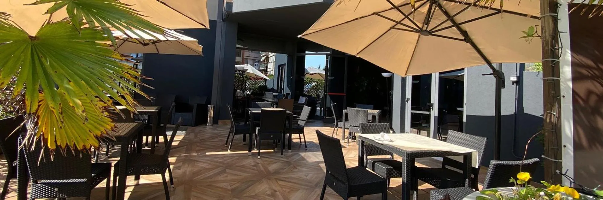 Patio in Hotel Europa