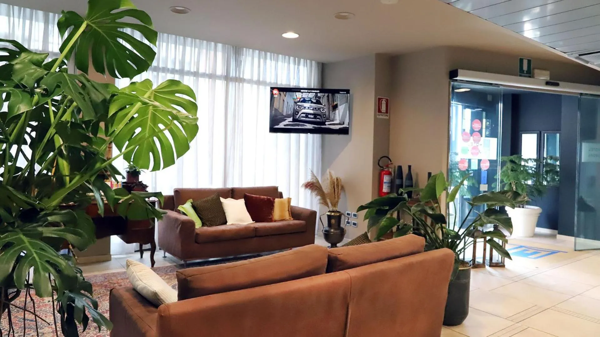 Lobby or reception in Hotel Europa