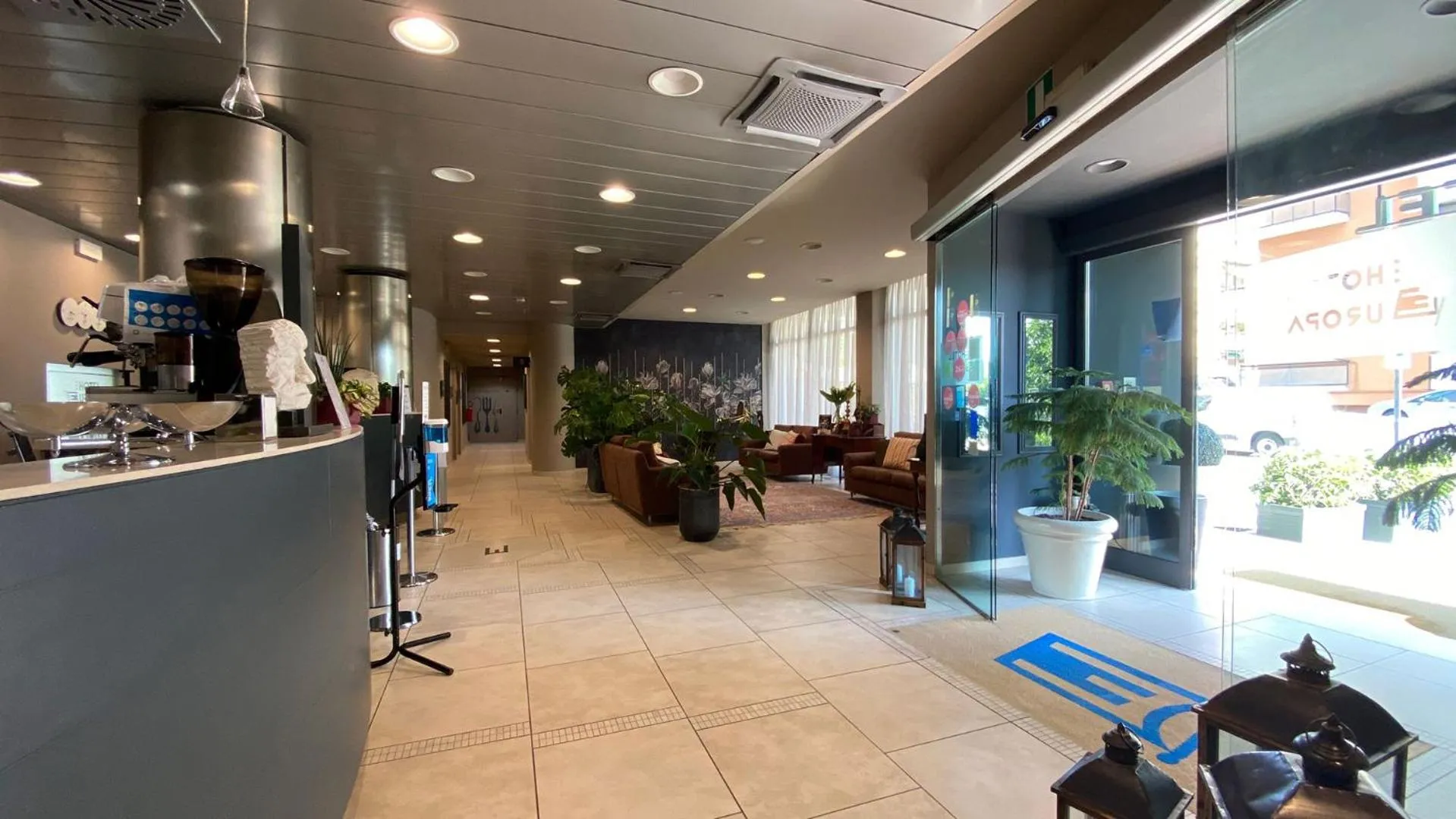 Lobby or reception in Hotel Europa