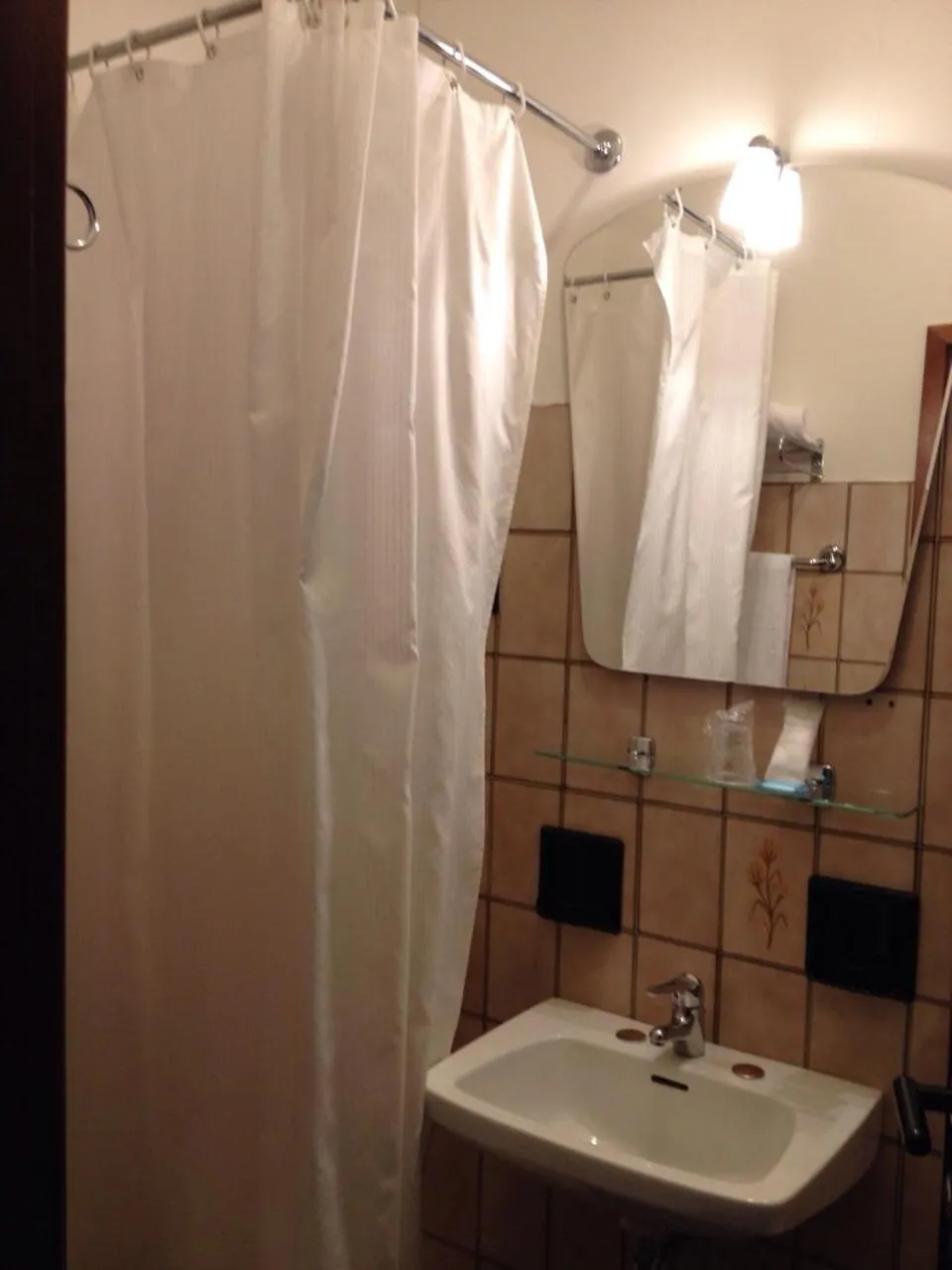 Shower in Hotel Palace