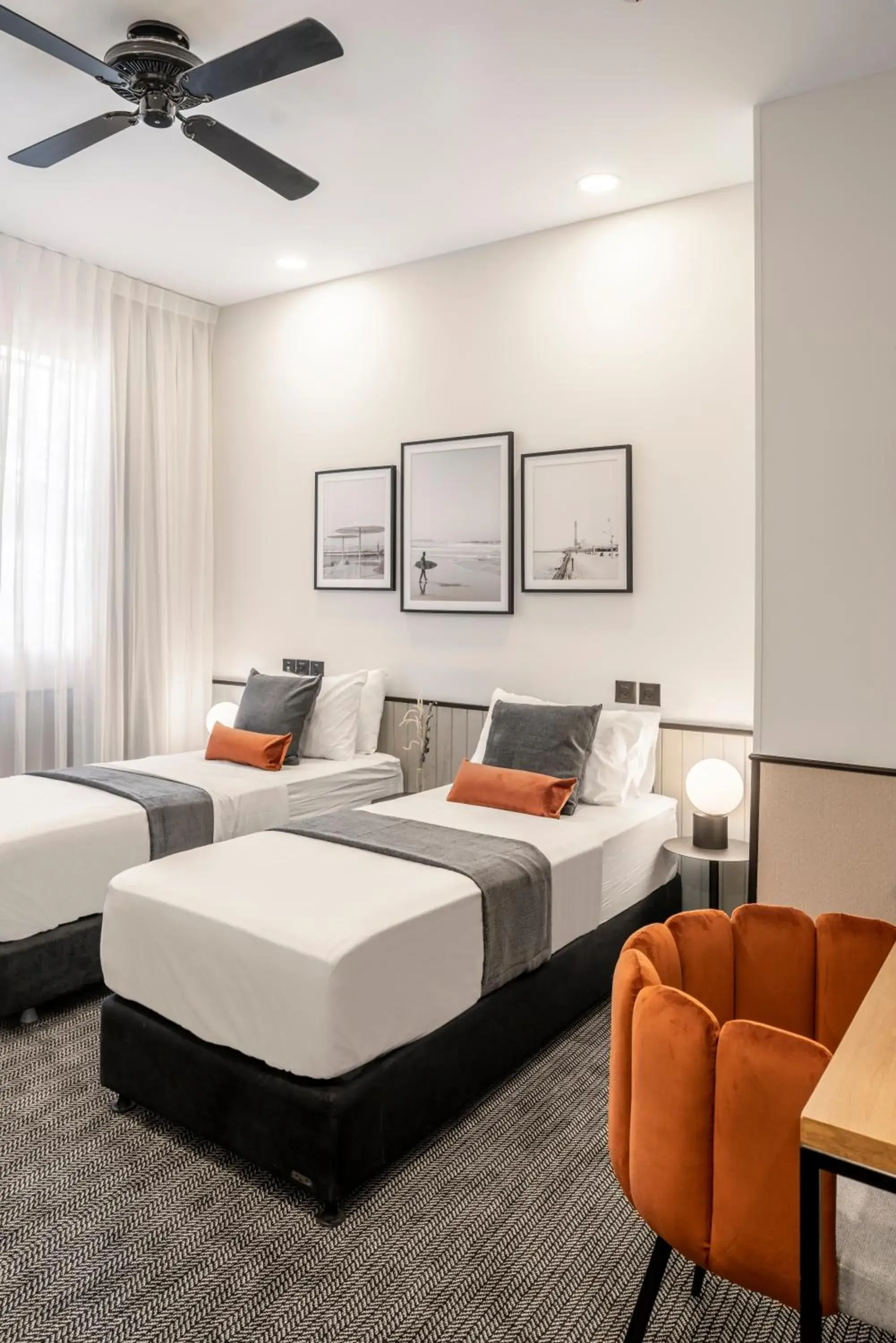 Bed in The New Port Hotel TLV Bed in The New Port Hotel TLV