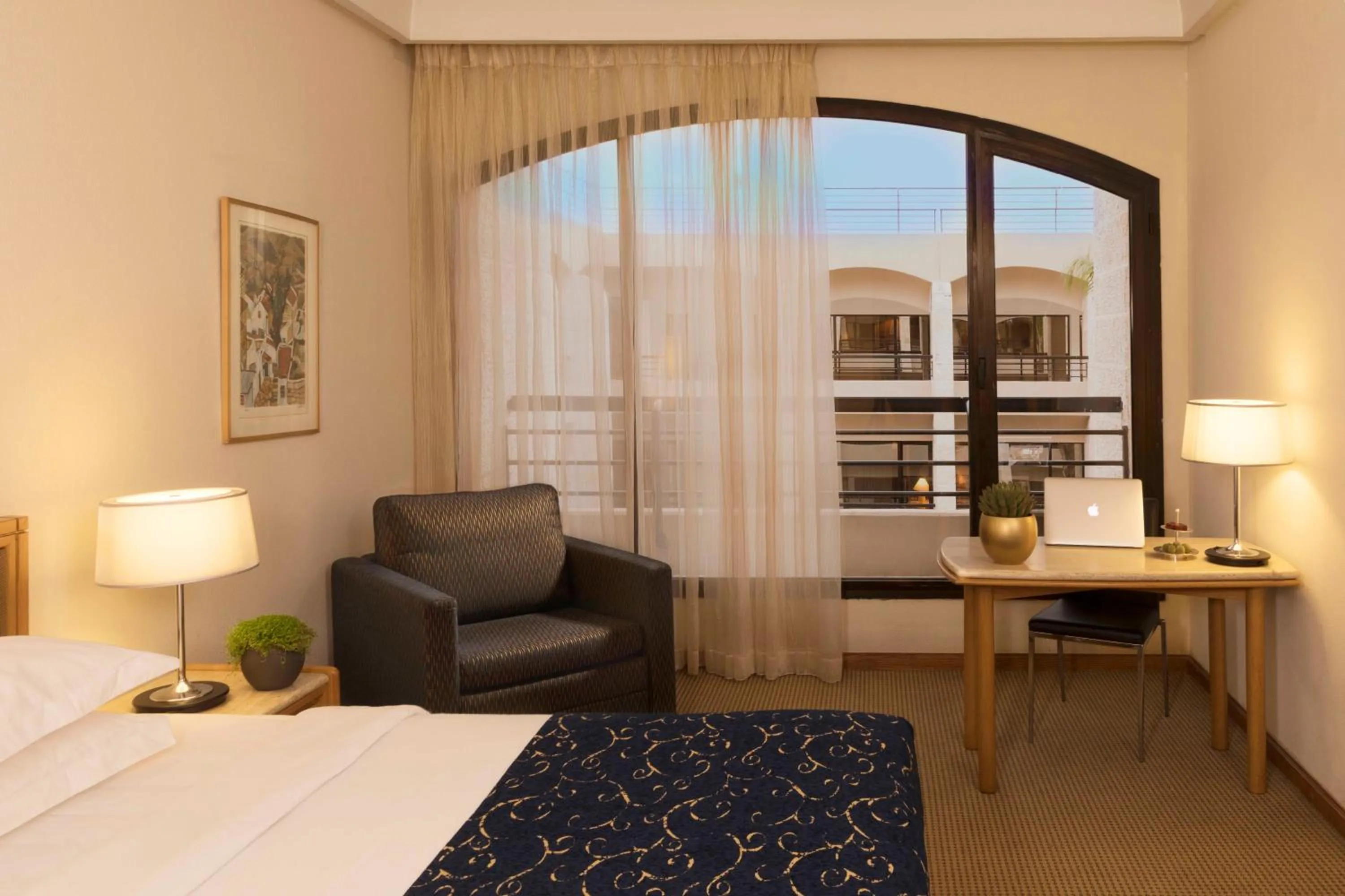 Bed in Dan Jerusalem Hotel