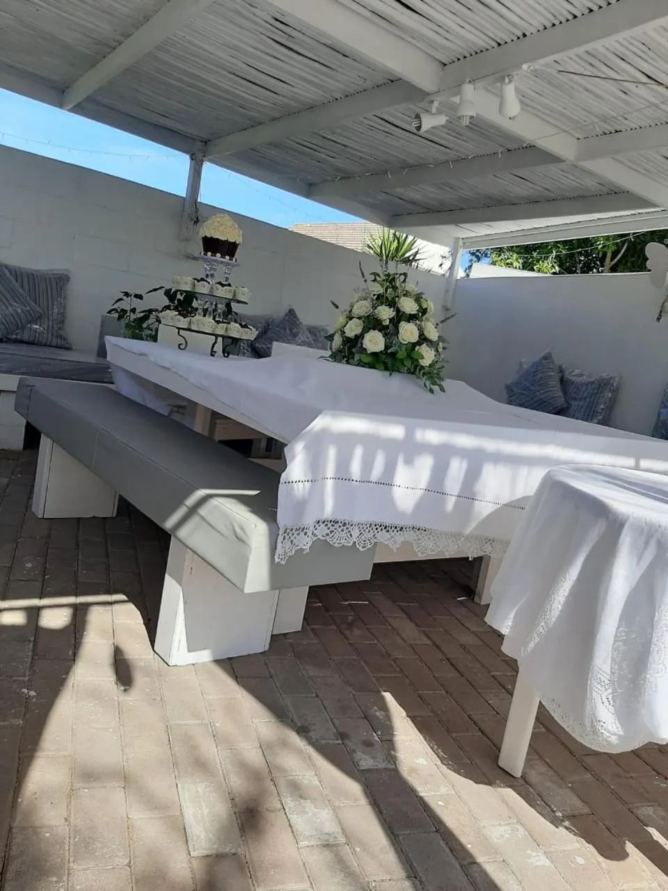 Swimming pool in Au Plais De Langebaan at Palm Tree Villa