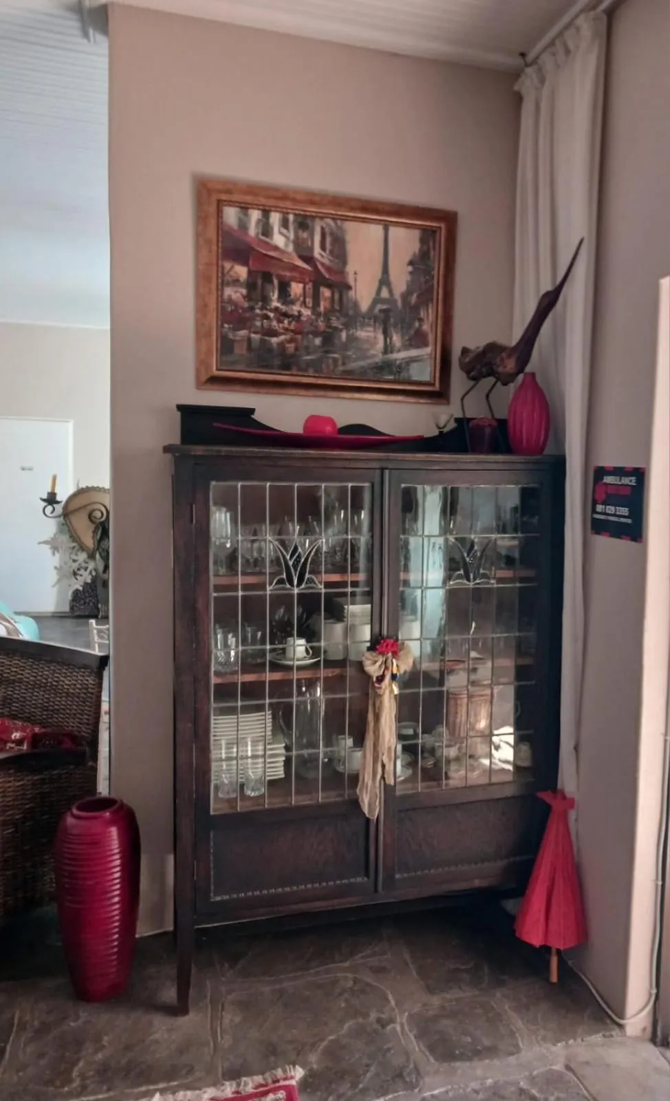 Text overlay in Au Plais De Langebaan at Palm Tree Villa