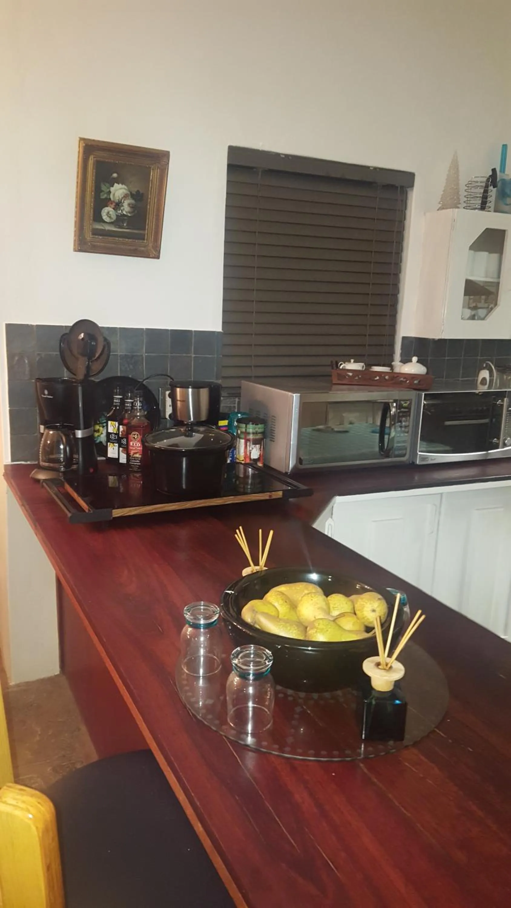 Food and drinks in Au Plais De Langebaan at Palm Tree Villa