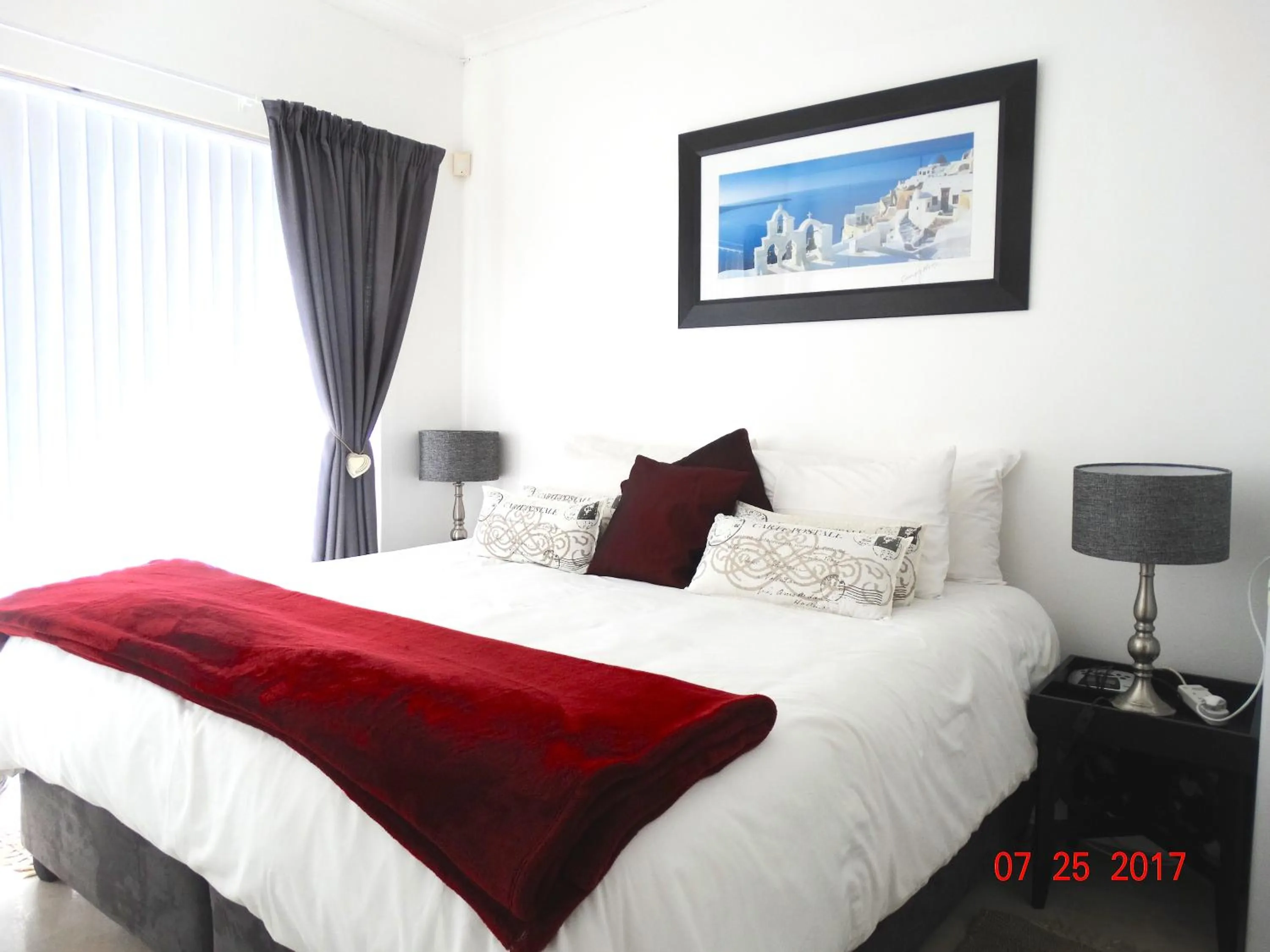 Bedroom, Bed in Au Plais De Langebaan at Palm Tree Villa