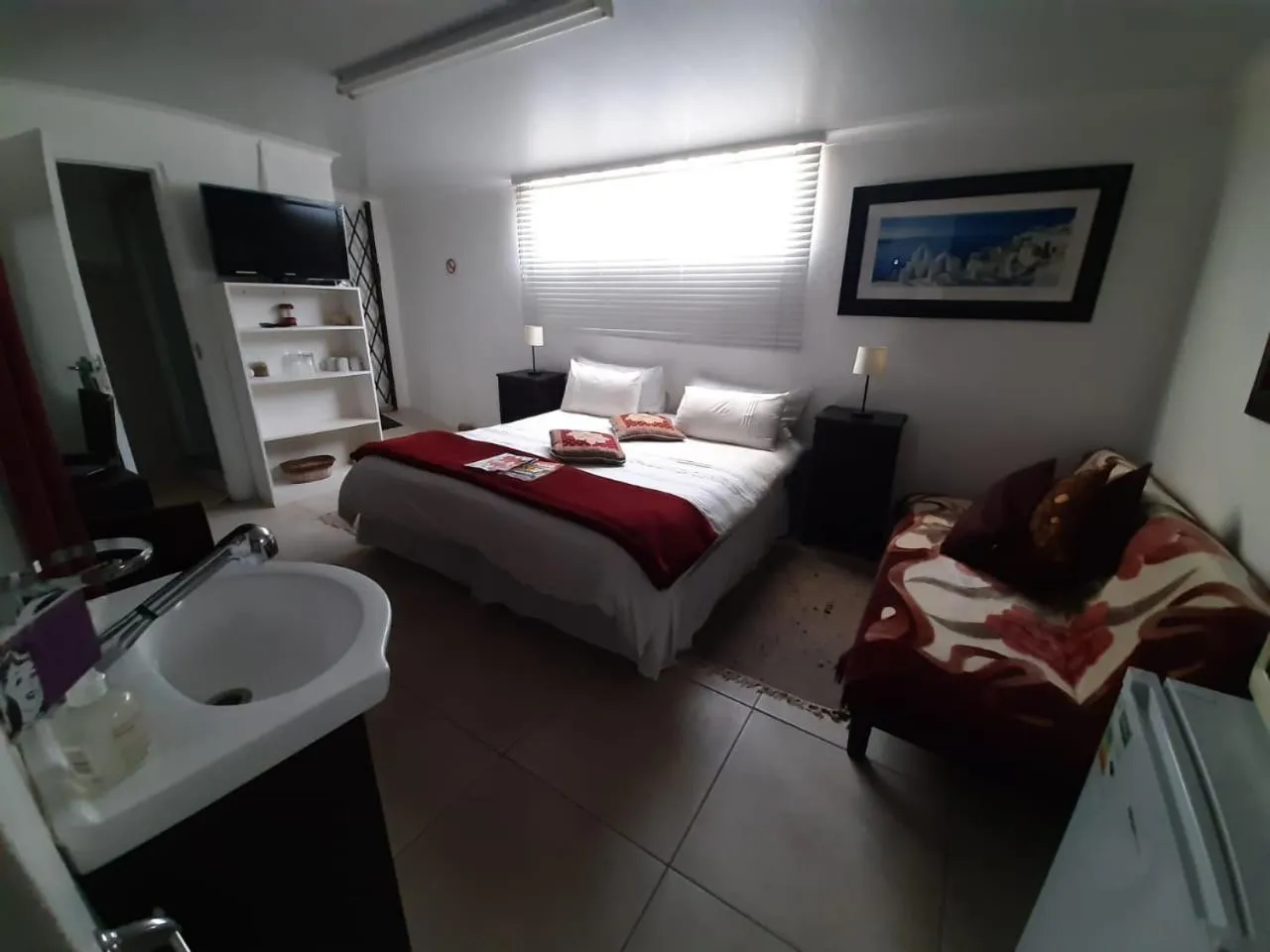 Bedroom, Bed in Au Plais De Langebaan at Palm Tree Villa