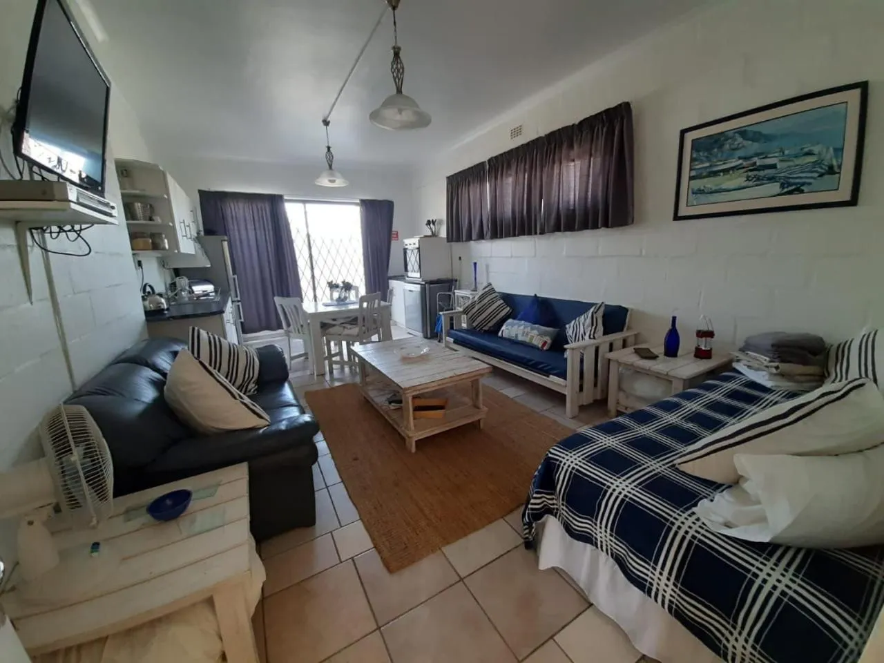 Bedroom, Bed in Au Plais De Langebaan at Palm Tree Villa