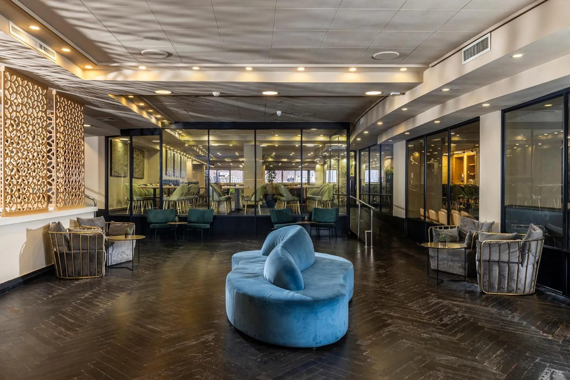 Lobby or reception in EVE Eilat by Adam Hotels