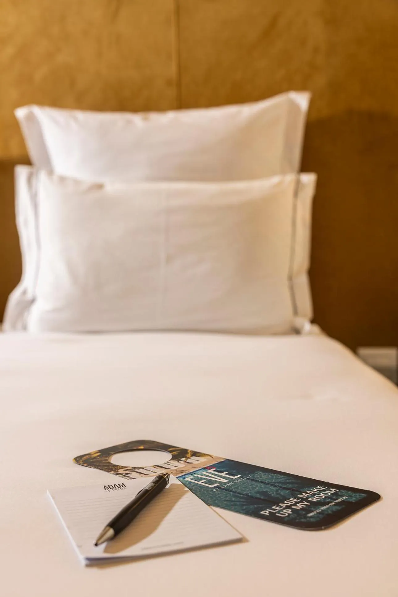 Bed in EVE Eilat by Adam Hotels