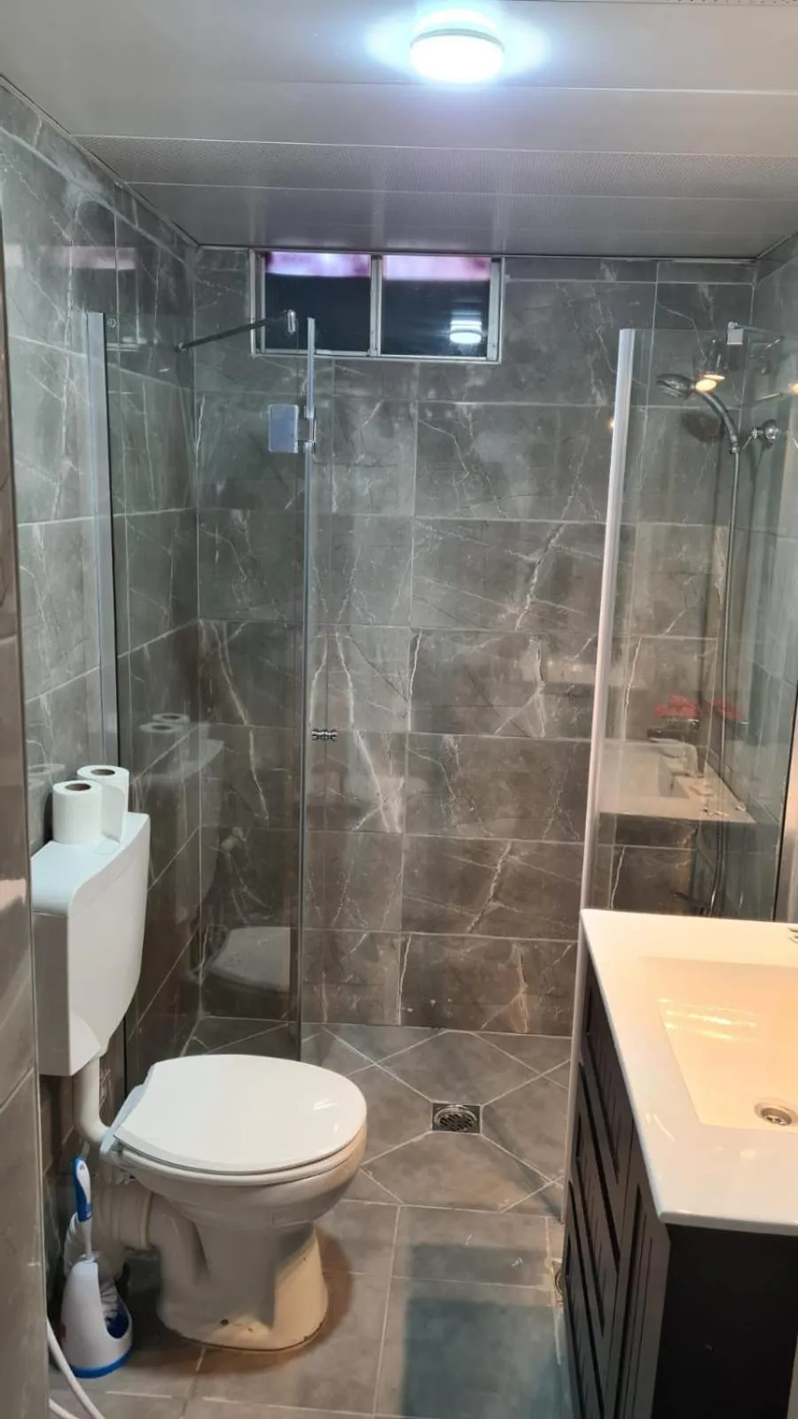 Shower in Jerusalem Panorama Hotel