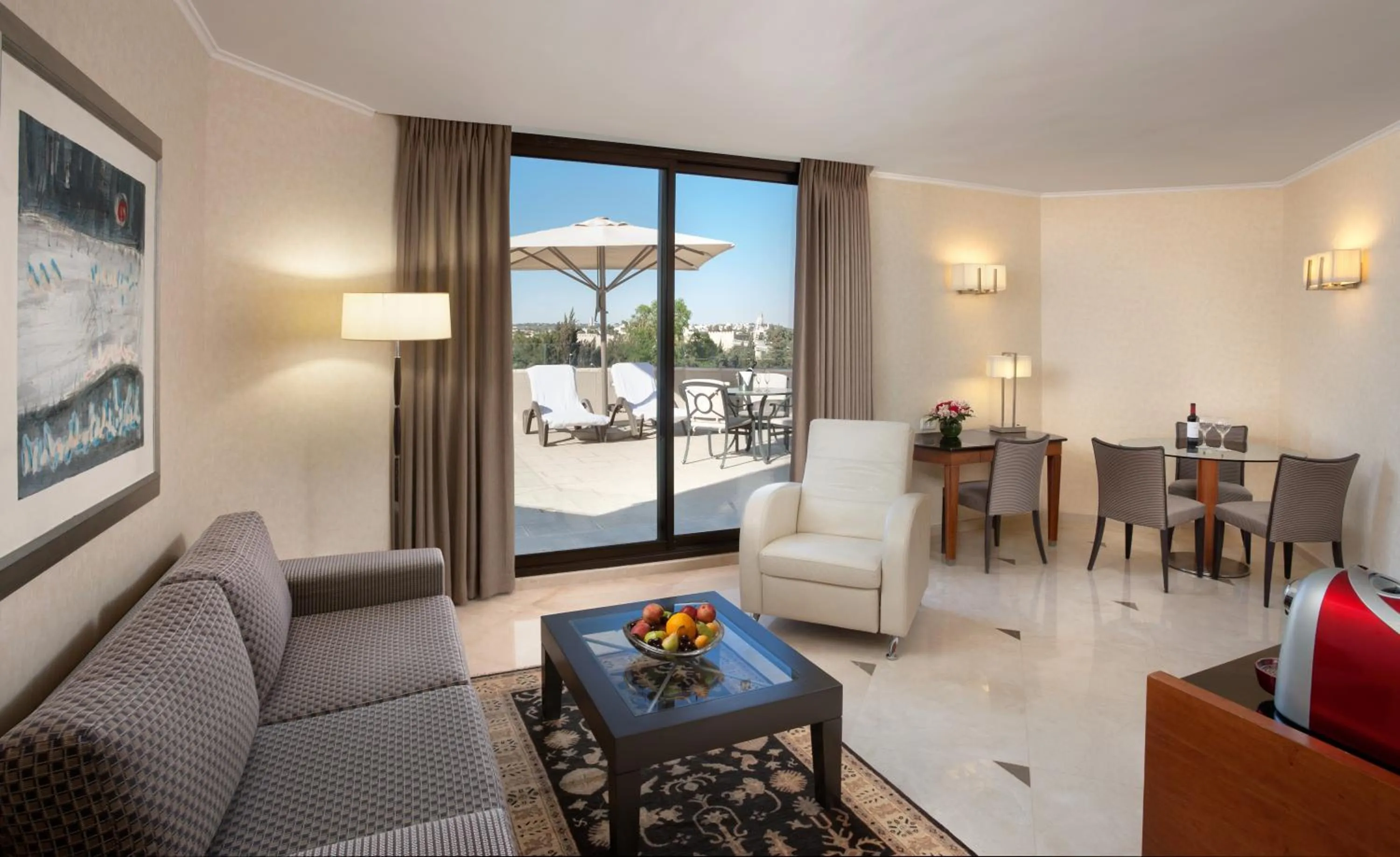 Balcony/Terrace in The Inbal Jerusalem