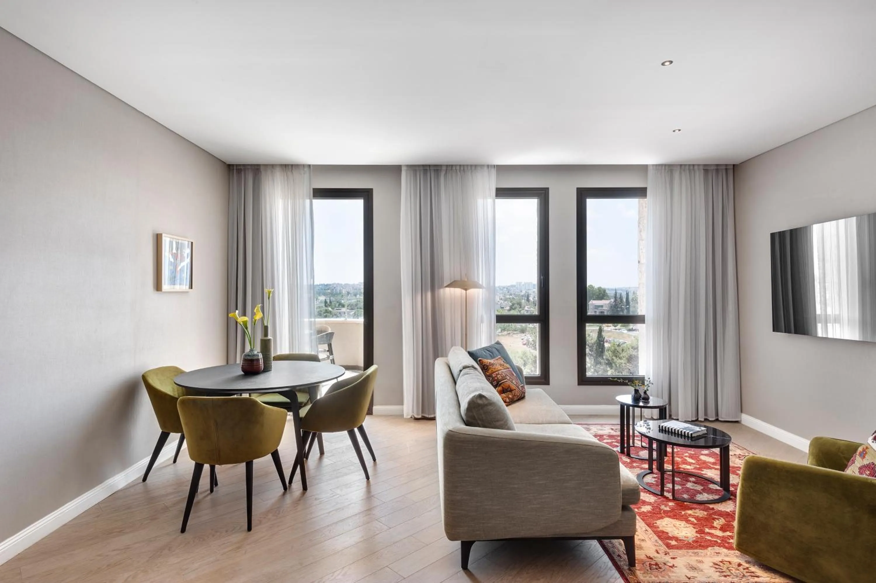 Photo of the whole room in The Inbal Jerusalem