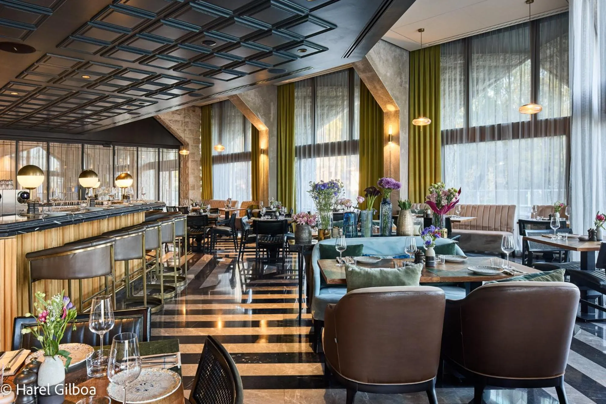 Restaurant/places to eat in The Inbal Jerusalem