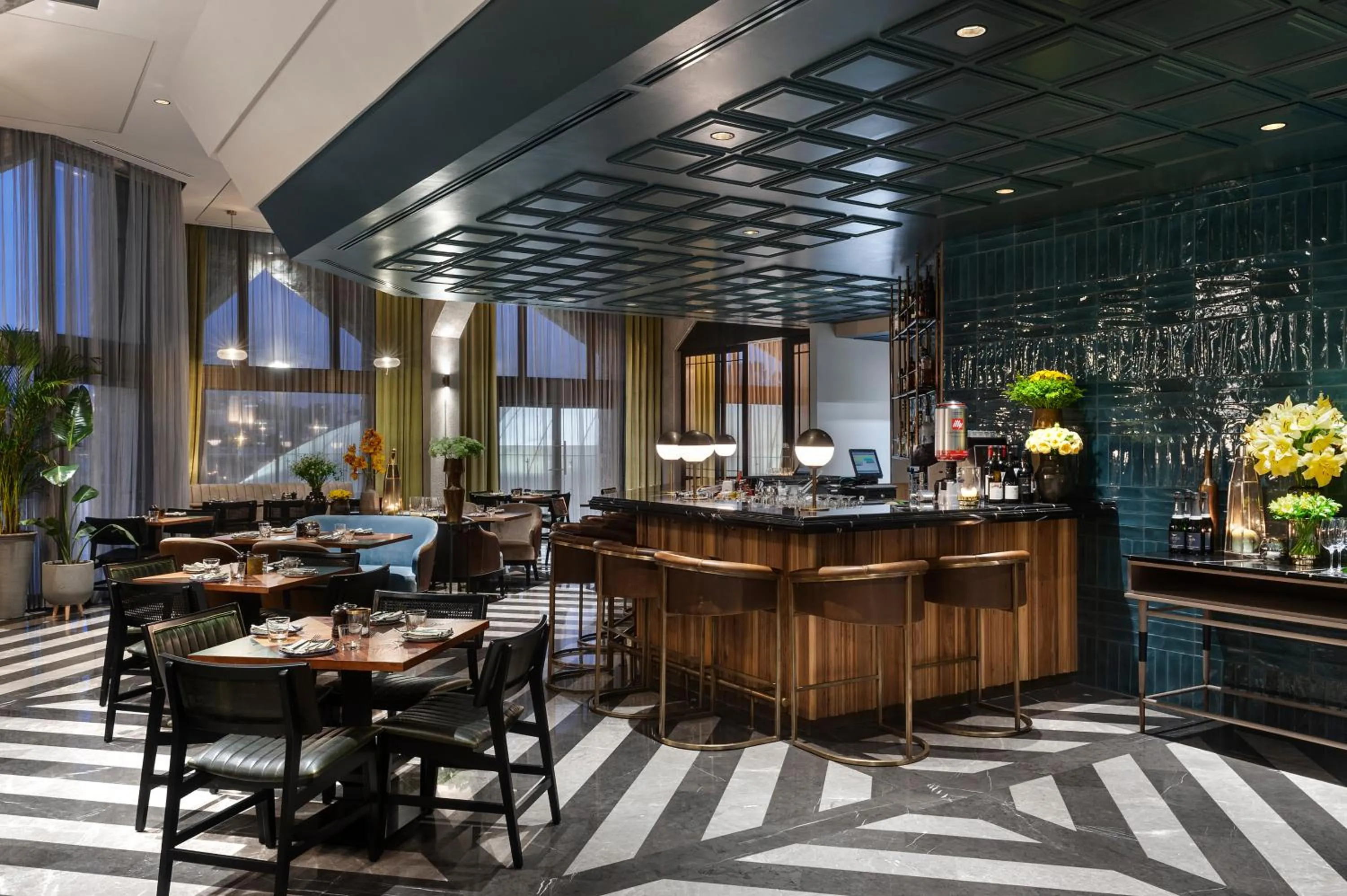 Lounge or bar in The Inbal Jerusalem