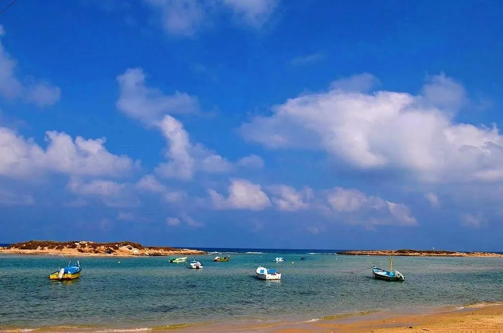 Beach in Dor village