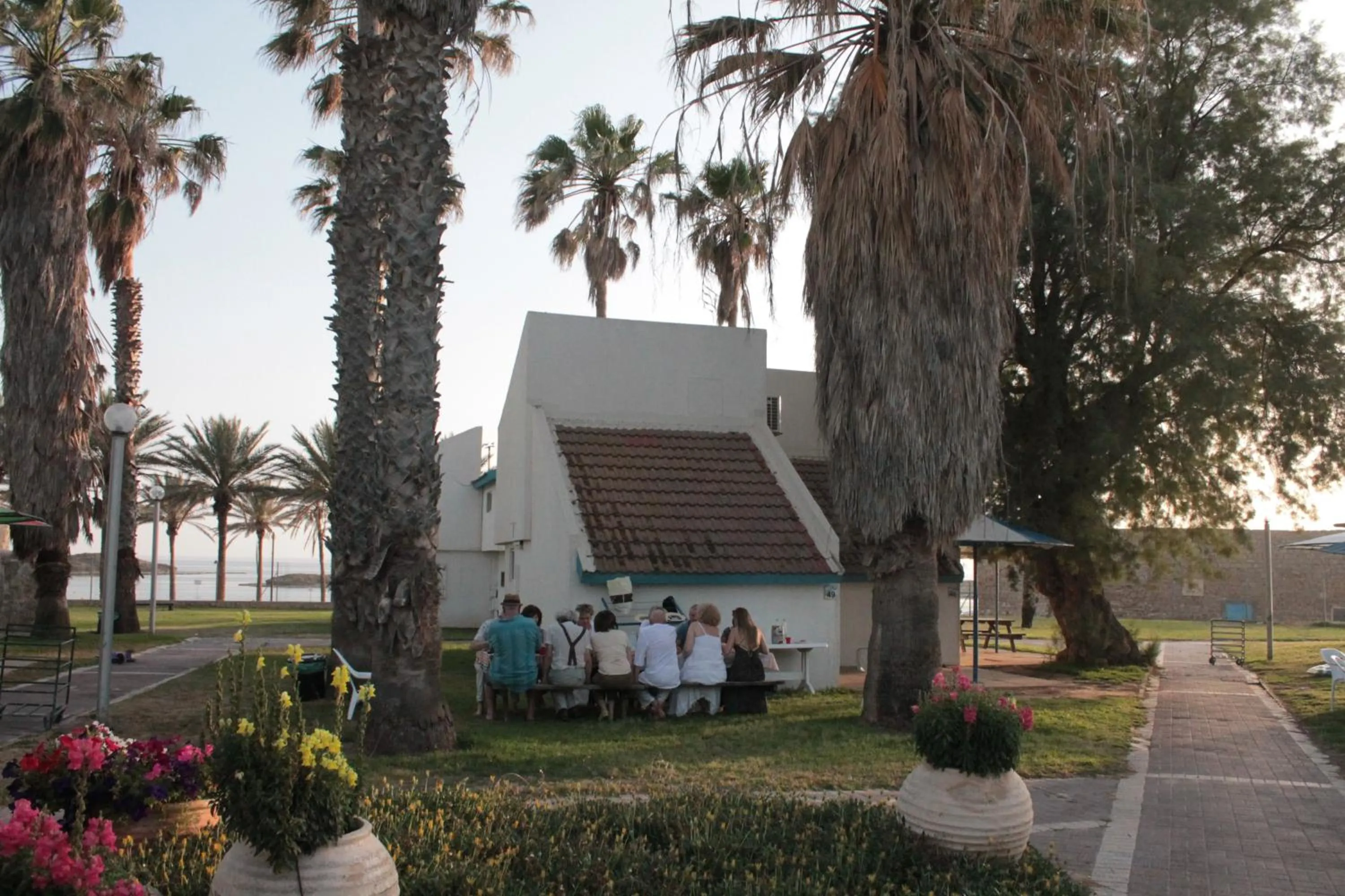 Garden in Dor village