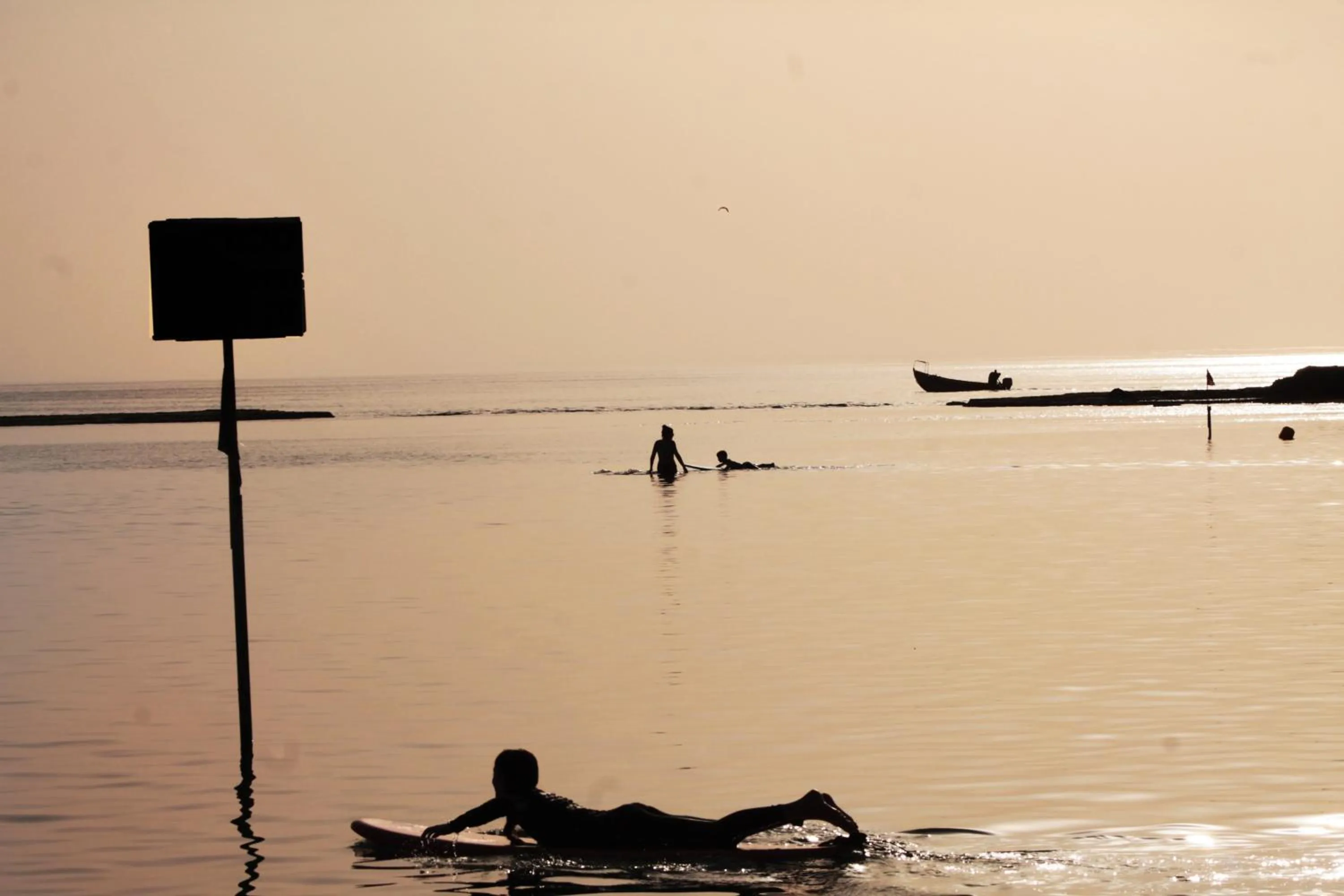 Beach in Dor village
