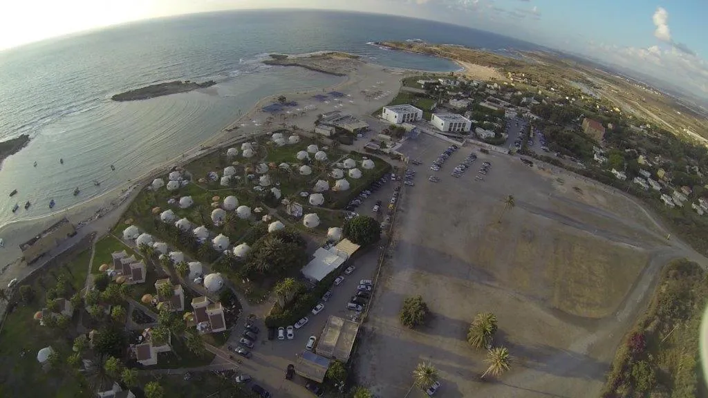 Bird's eye view in Dor village