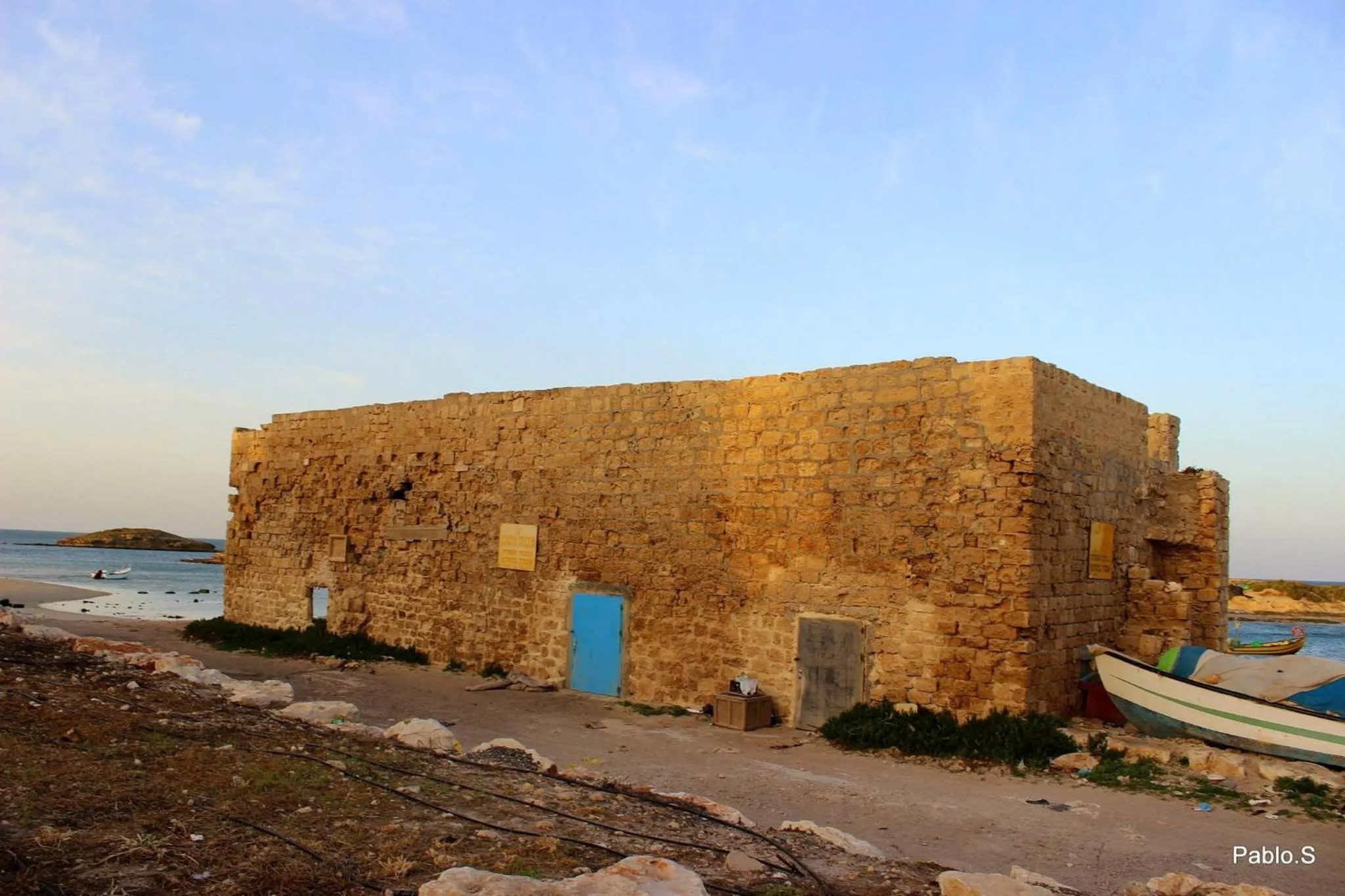 Beach in Dor village