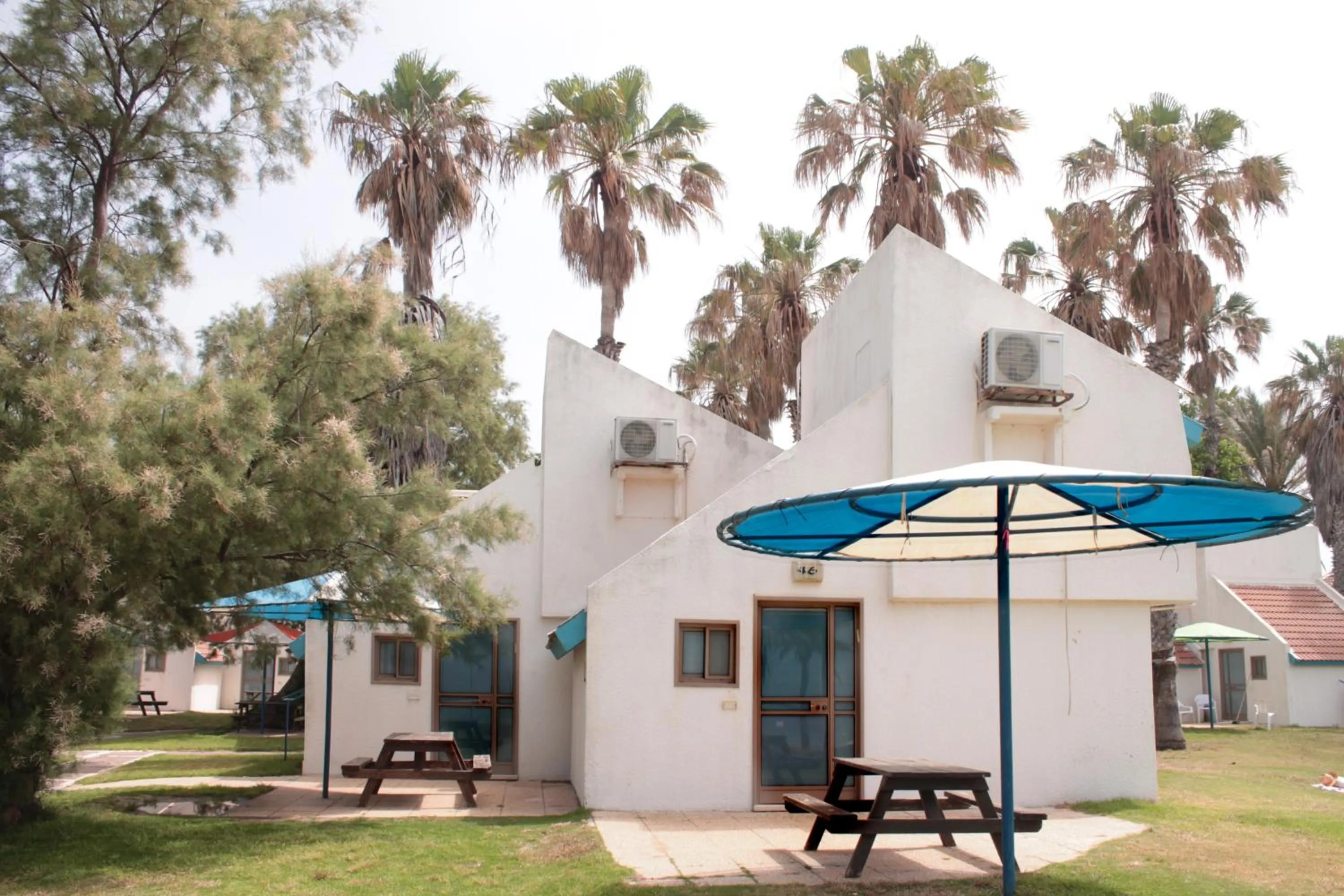 Patio in Dor village